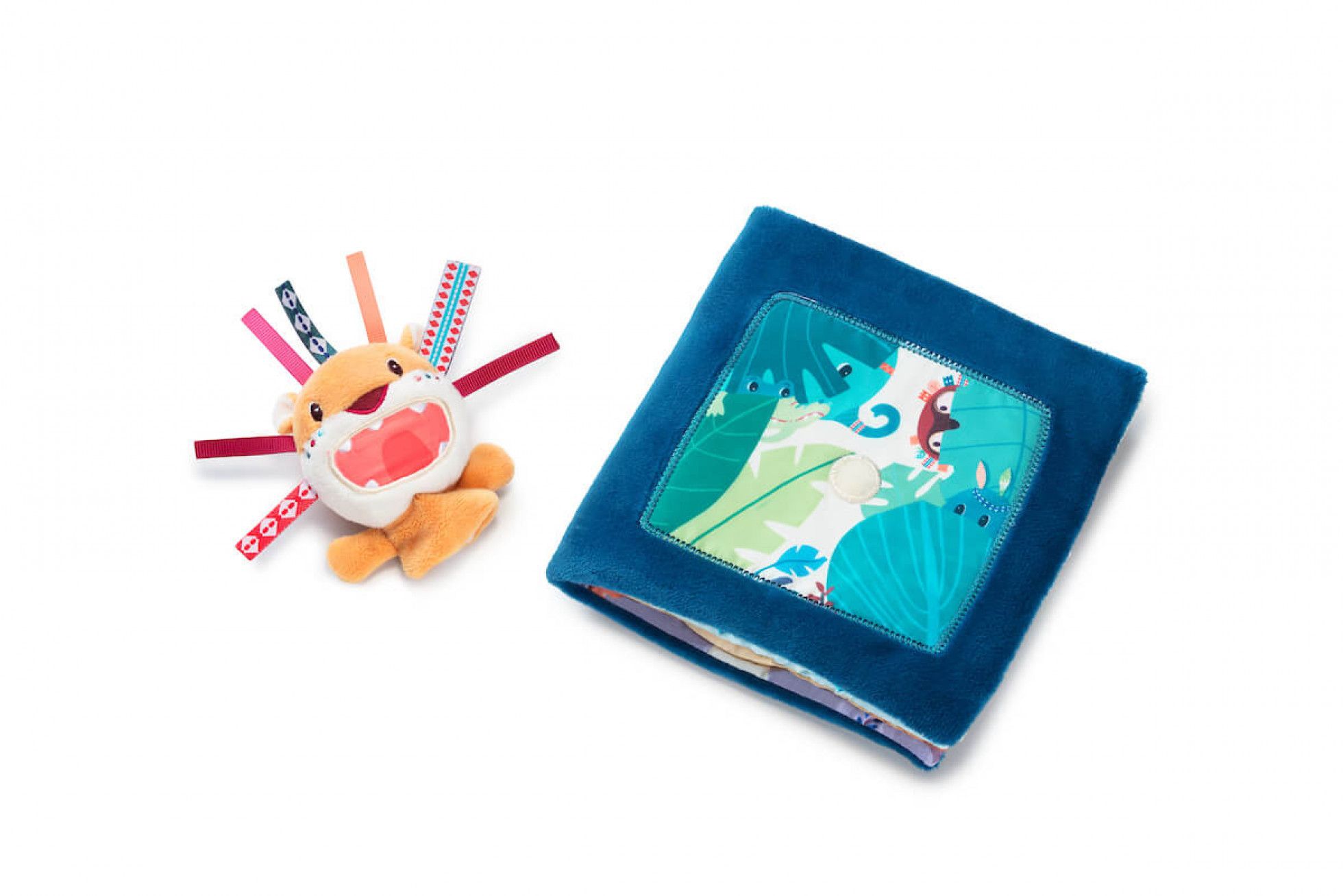 Carte textila senzoriala Jack Roars - Lilliputiens 1