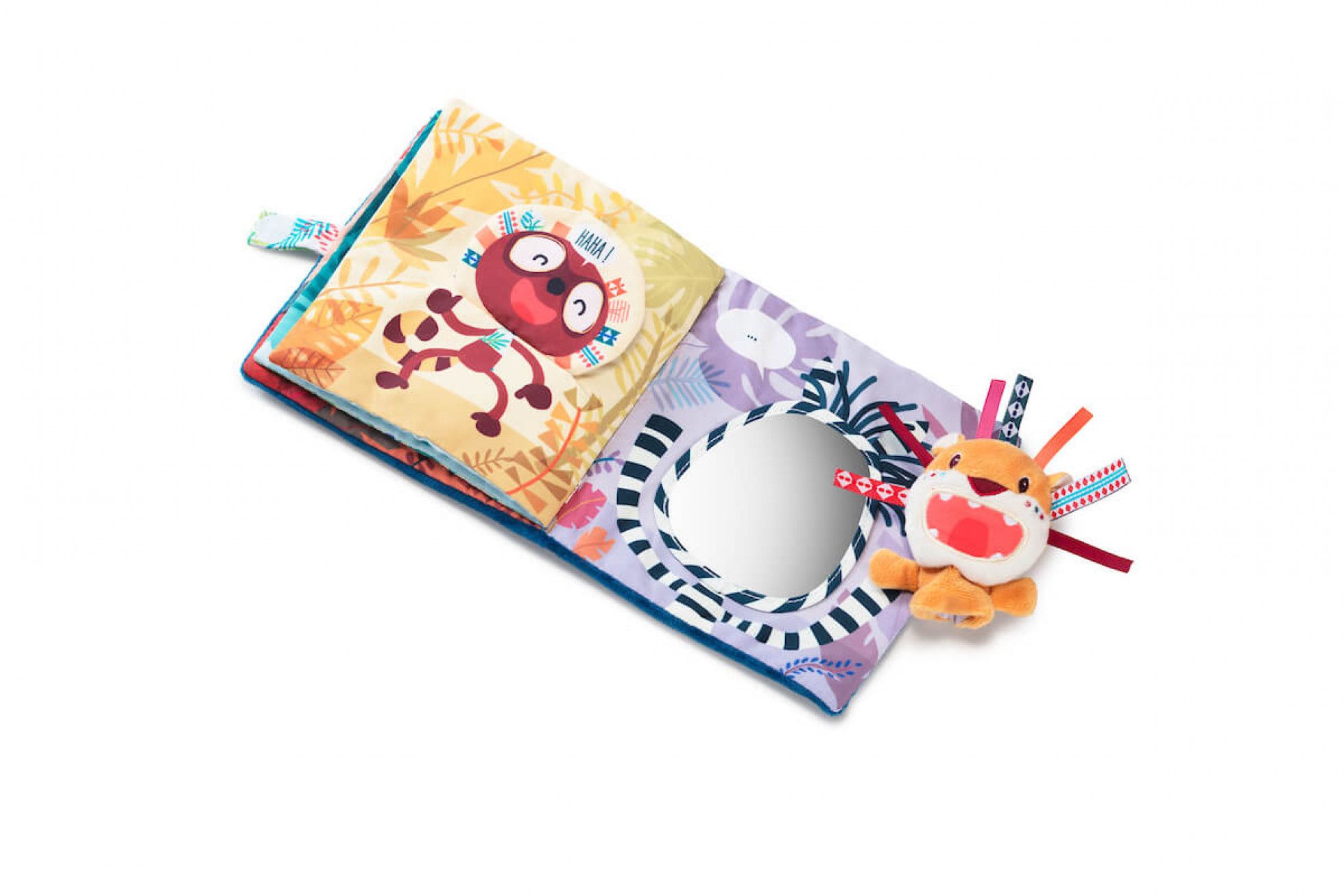 Carte textila senzoriala Jack Roars - Lilliputiens 8