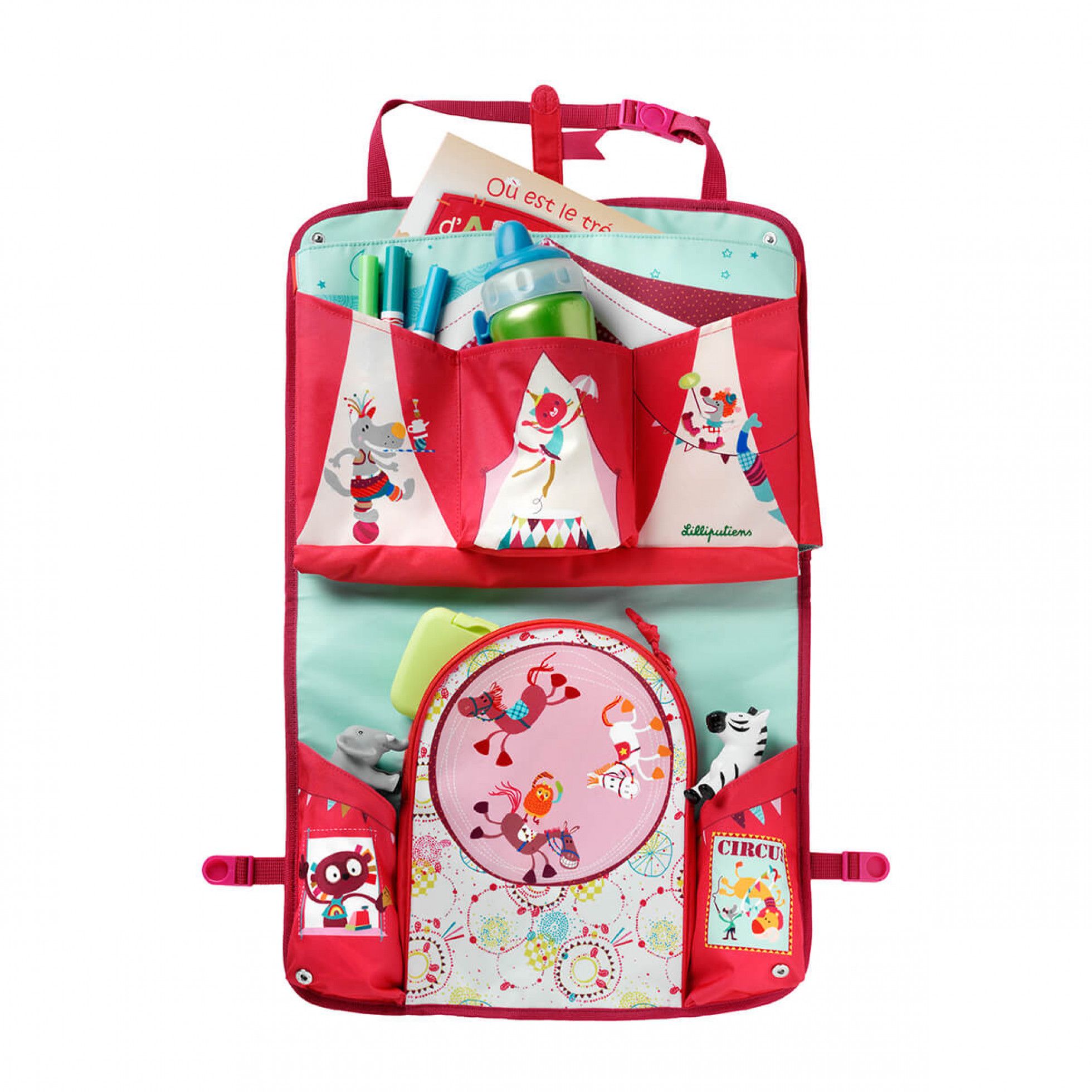 Organizator pentru scaun auto Circus - Lilliputiens 2
