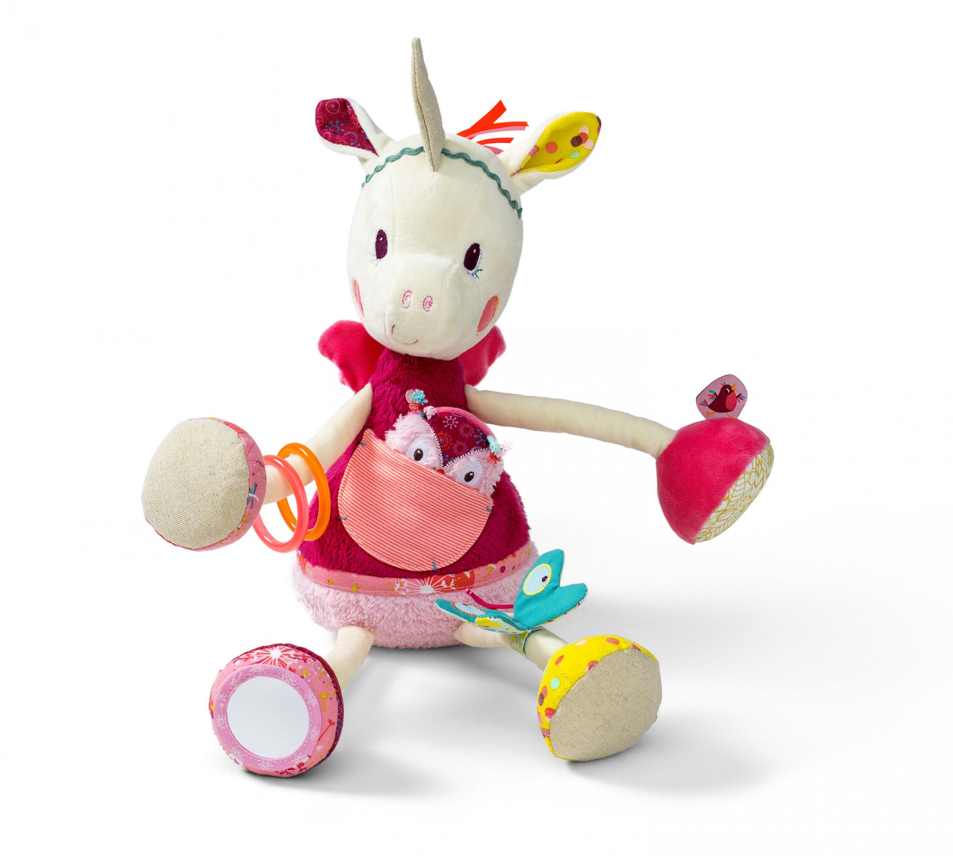 Jucarie interactiva unicornul Louise - Lilliputiens 2
