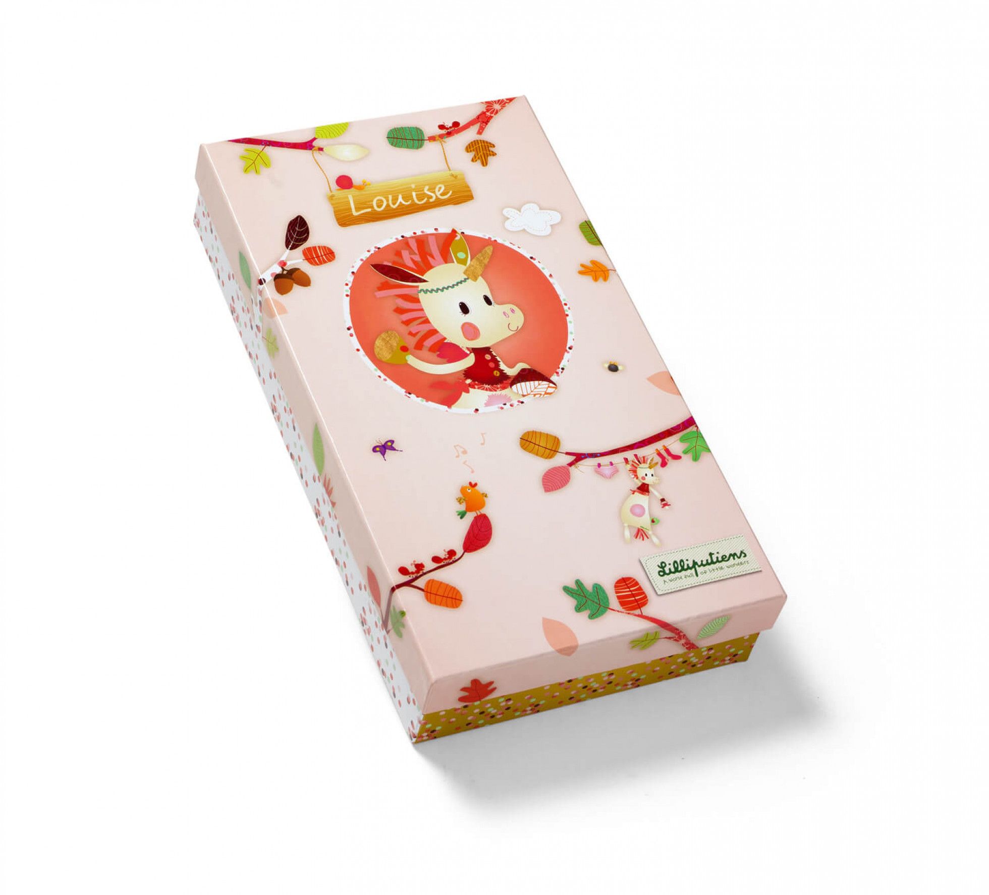 Jucarie doudou unicornul Louise - Lilliputiens 3