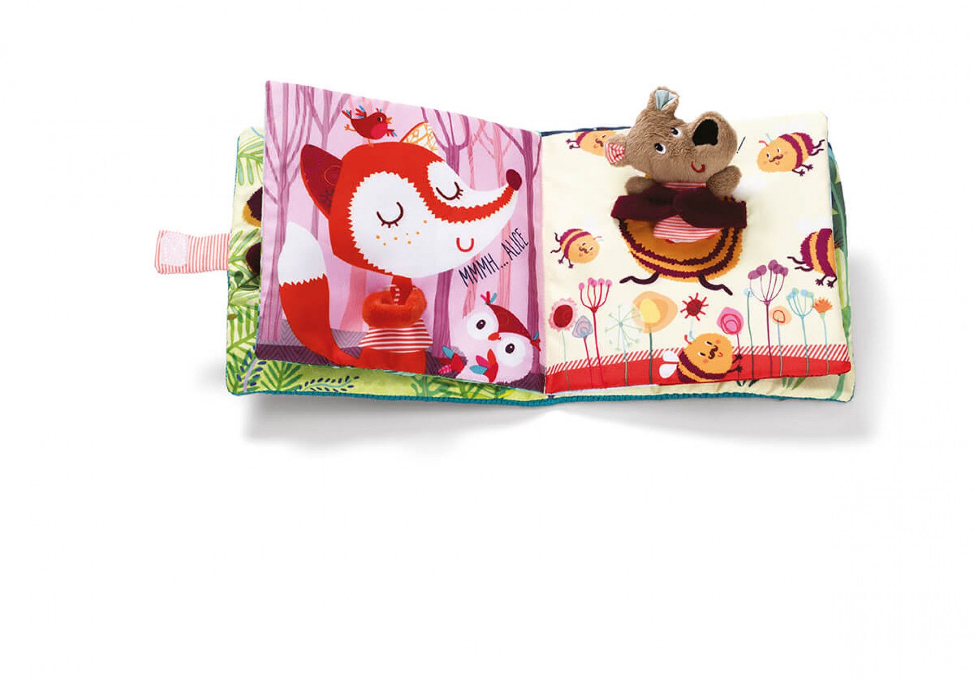 Carte textila "Kiss Cesar" - Lilliputiens 6