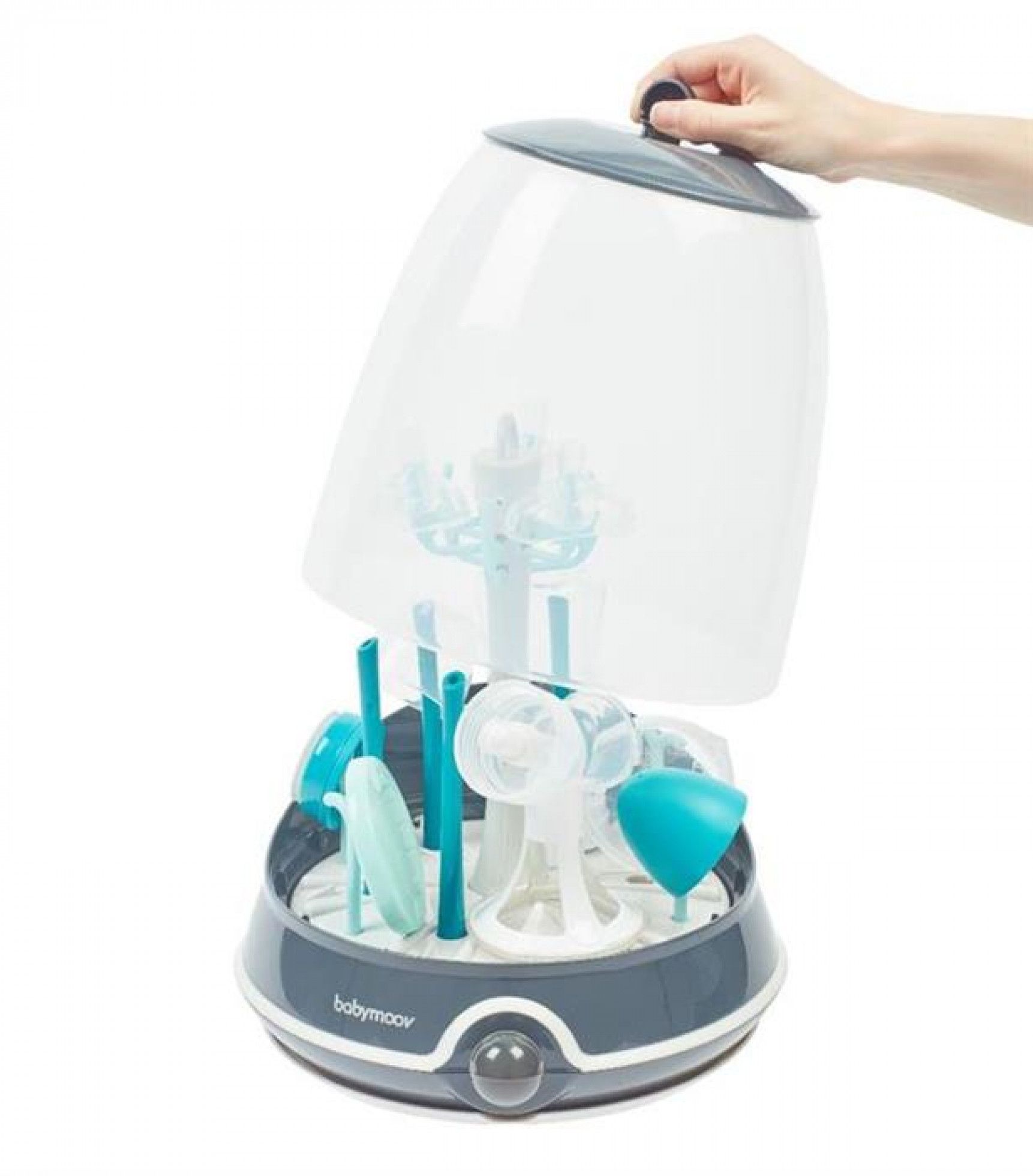 Sterilizator electric si uscator de biberoane 2 in 1 Turbo (+) - Babymoov 7