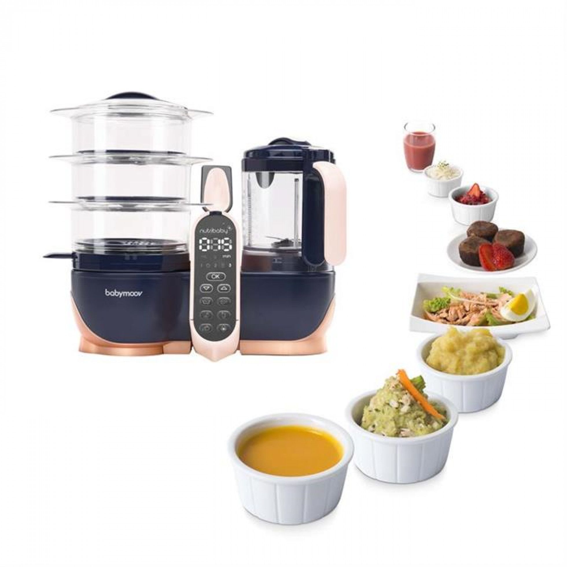 Robot Multifunctional 5 in 1 Nutribaby (+) XL - Babymoov 2