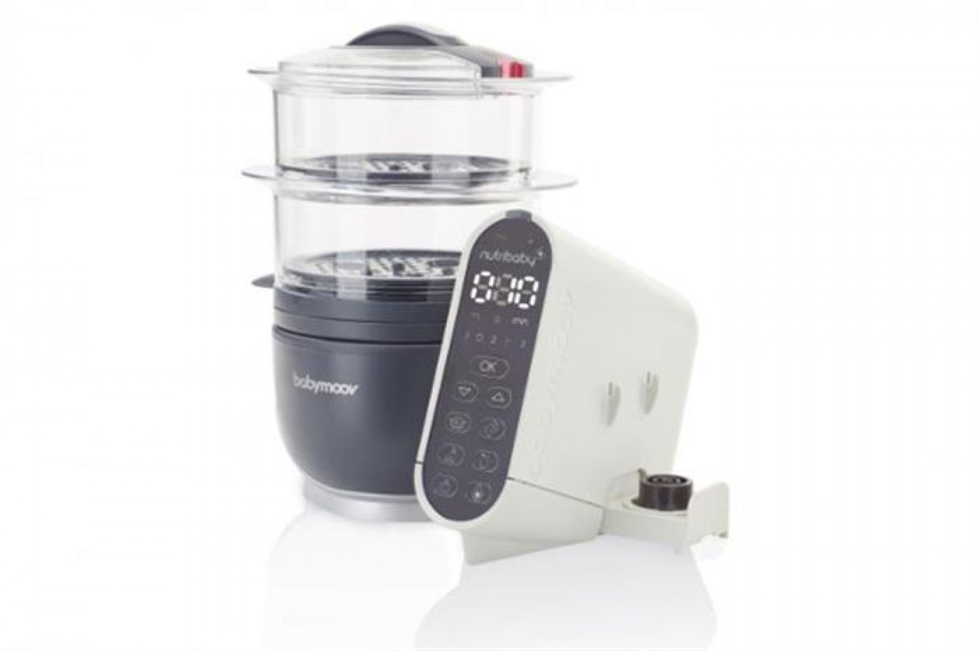 Robot Multifunctional 5 in 1 Nutribaby (+) Industrial Grey - Babymoov 3