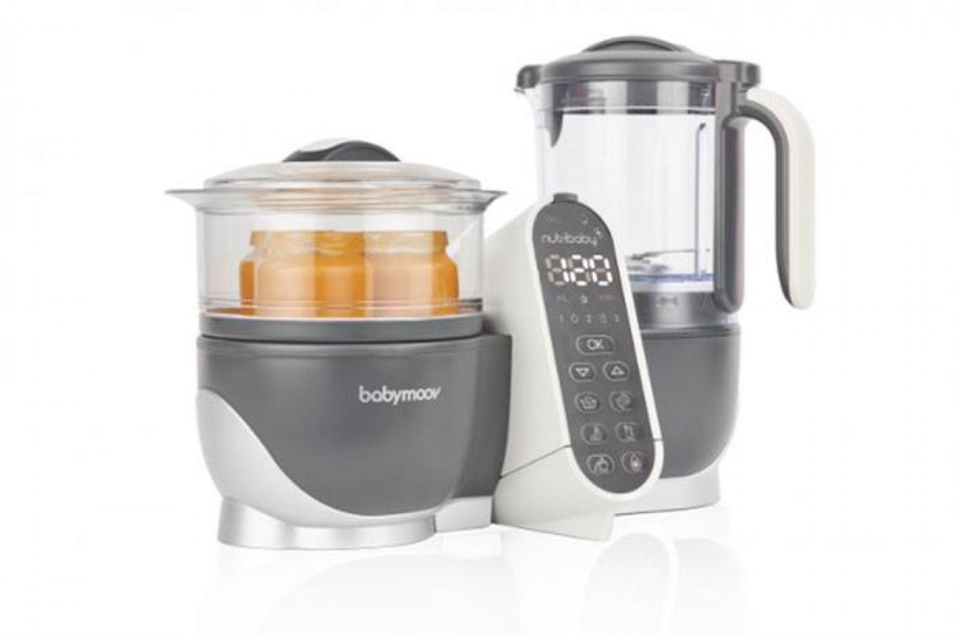 Robot Multifunctional 5 in 1 Nutribaby (+) Industrial Grey - Babymoov 5