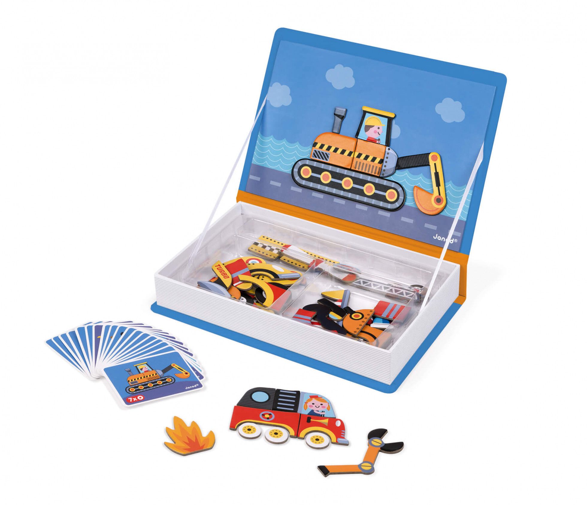 Carte magnetica Mijloace de Transport - Janod 2