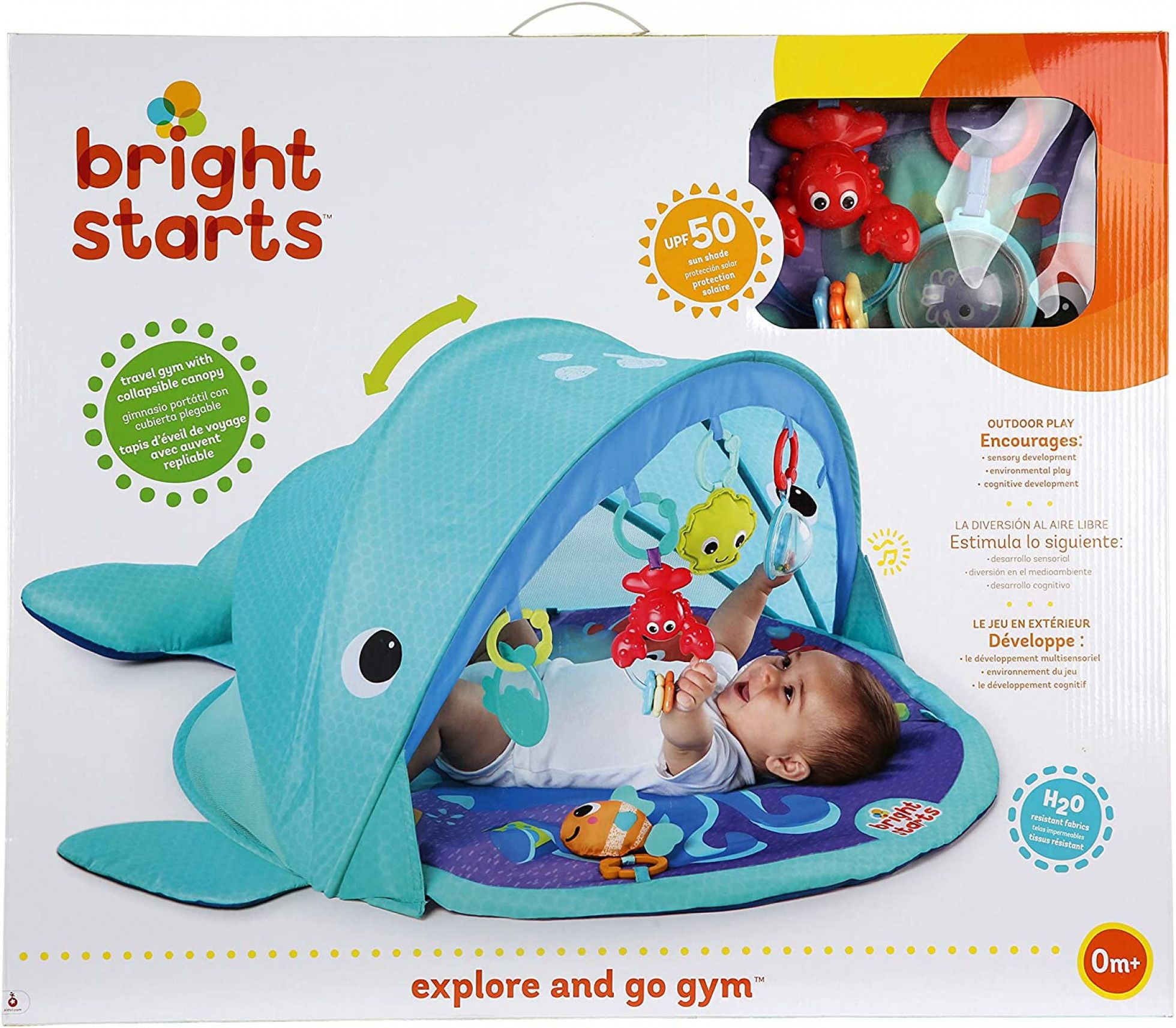Salteluta de activitati Explore & Go Whale - Bright Starts 11