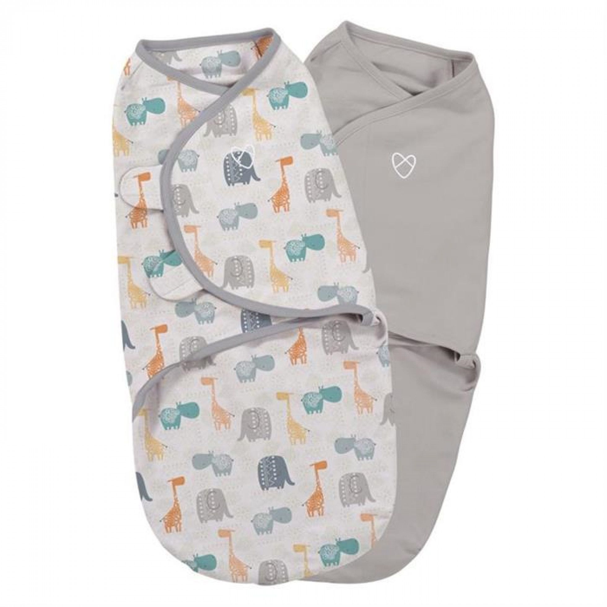 Swaddle Me - Sistem de infasare 2 piese Jungle, 0-3 luni - Summer Infant 1