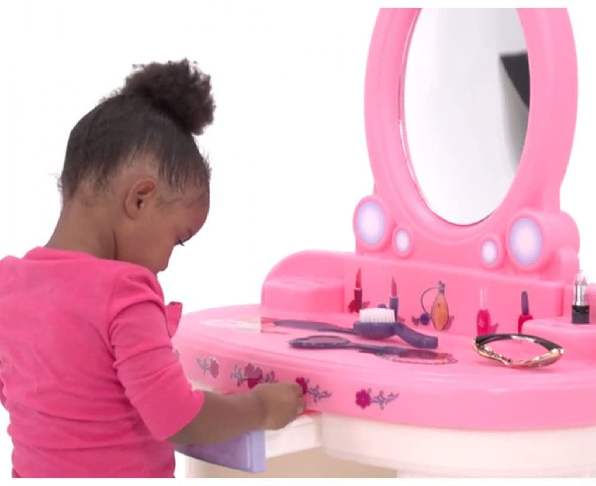 Masuta de machiaj pentru copii Fantasy Vanity - Step2 4