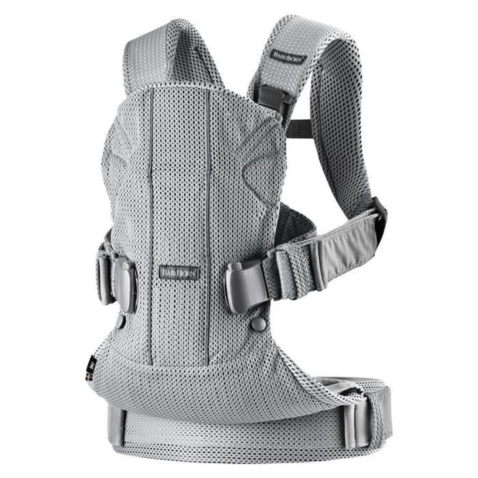 Marsupiu anatomic One Air Silver 3D Mesh - BabyBjorn 2