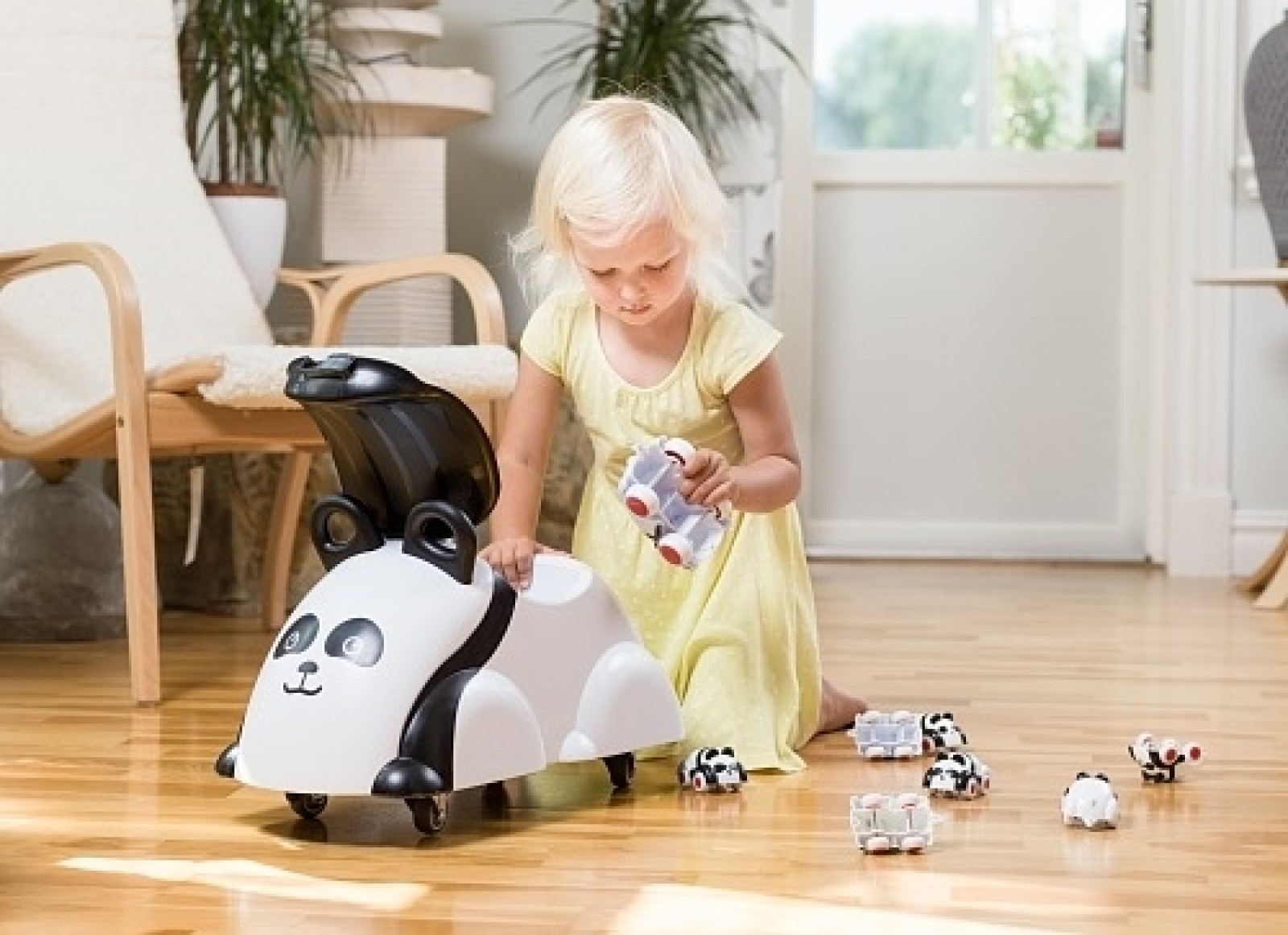 Vehicul pentru copii Panda Cute Rider - Viking Toys 3