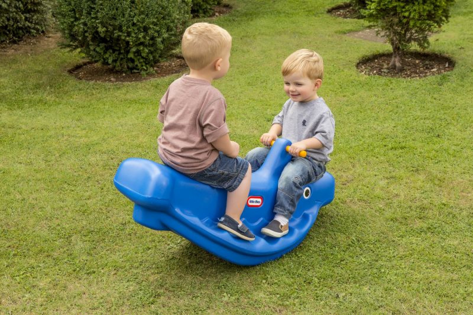 Balansoar dublu Balena - Little Tikes 3