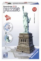 Puzzle 3D Statuia Libertatii cu 108 piese - Ravensburger