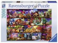 Puzzle Biblioteca Travel 2000 piese - Ravensburger