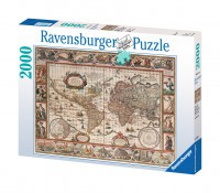 Puzzle Harta Lumii 1650 2000 piese - Ravensburger