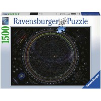 Puzzle Harta Universului cu 1500 piese - Ravensburger