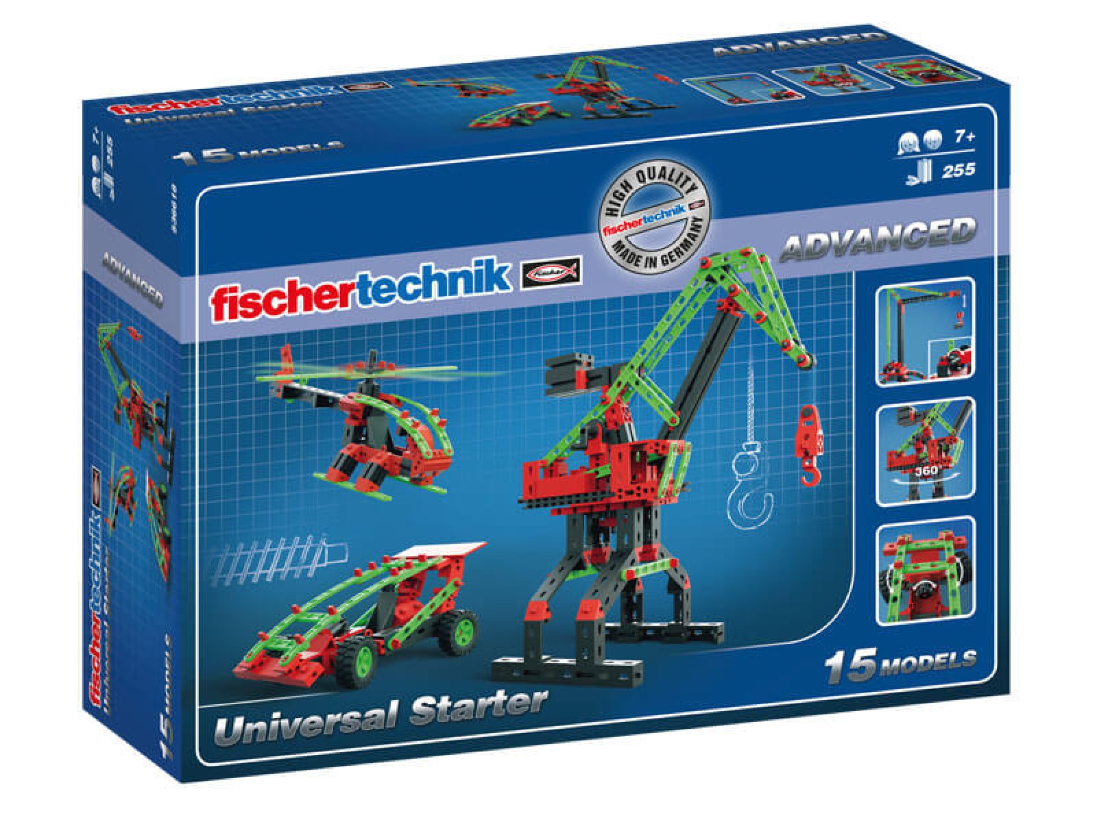 Set constructie ADVANCED Universal Starter cu 15 modele - Fischertechnik 1