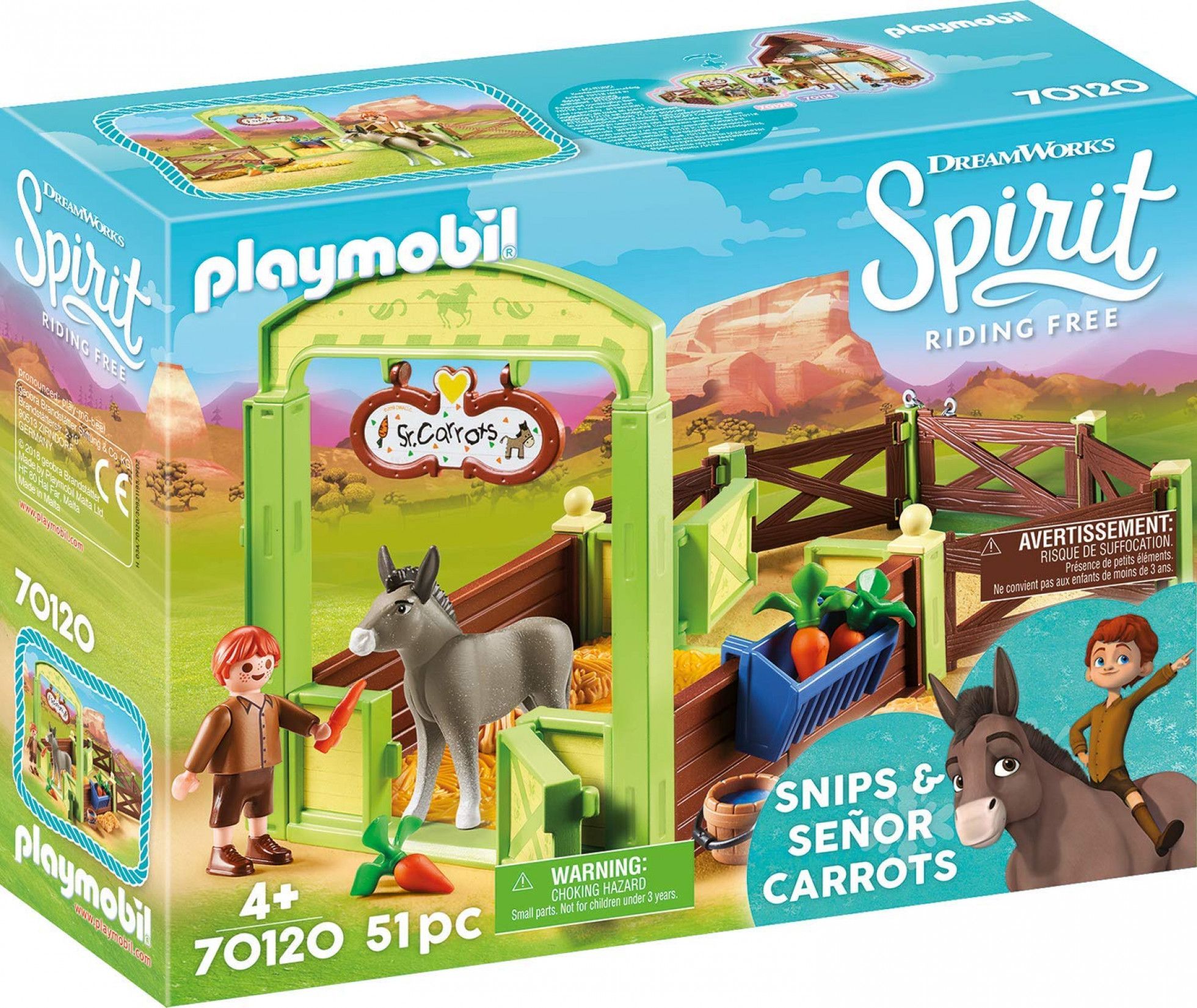 Grajd cu Magar - Playmobil 1