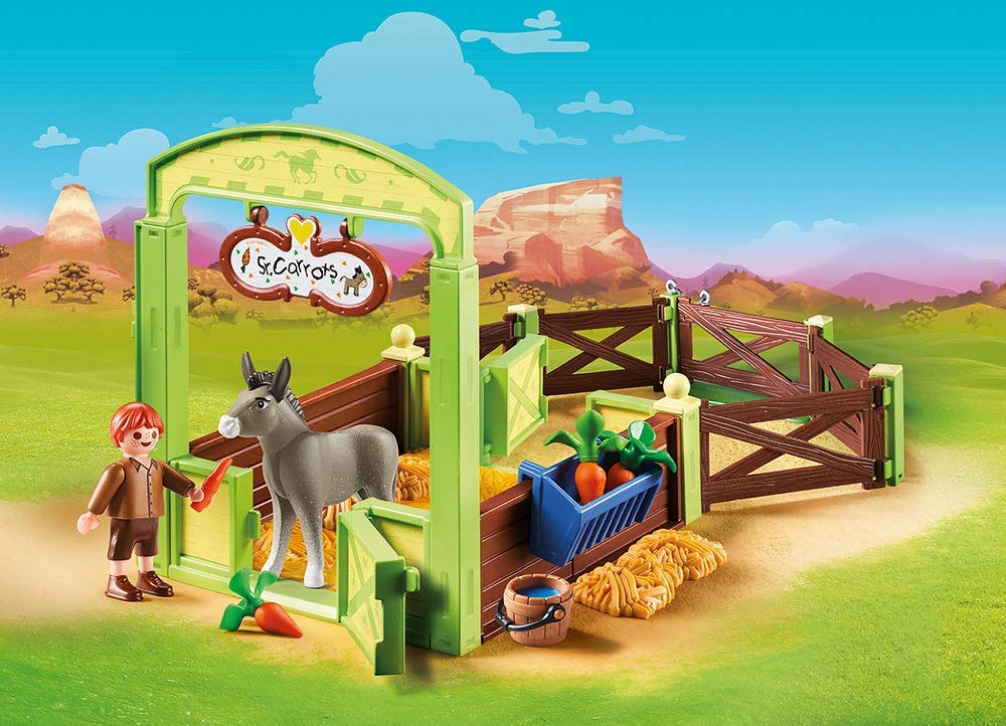 Grajd cu Magar - Playmobil 2