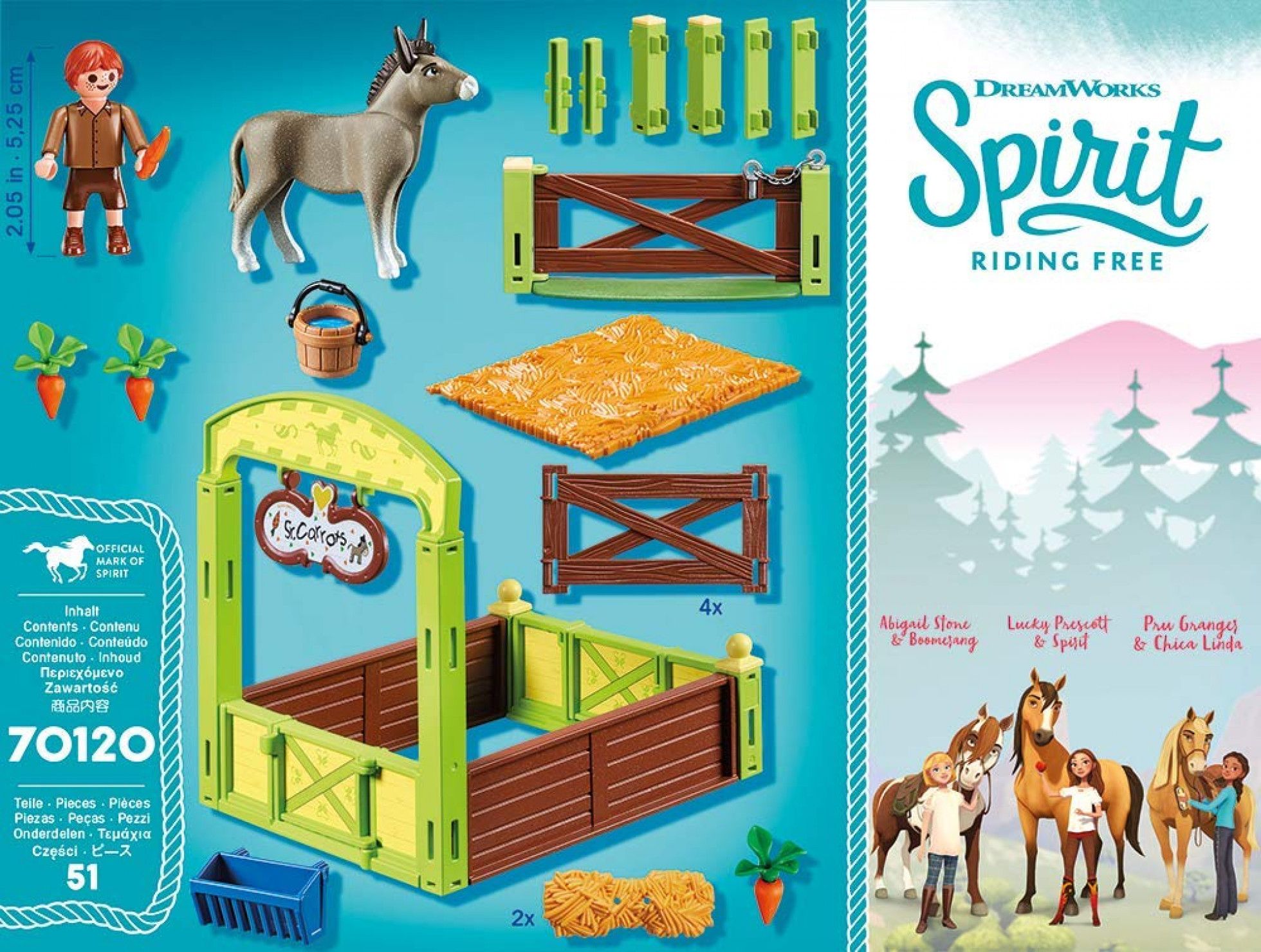 Grajd cu Magar - Playmobil 3