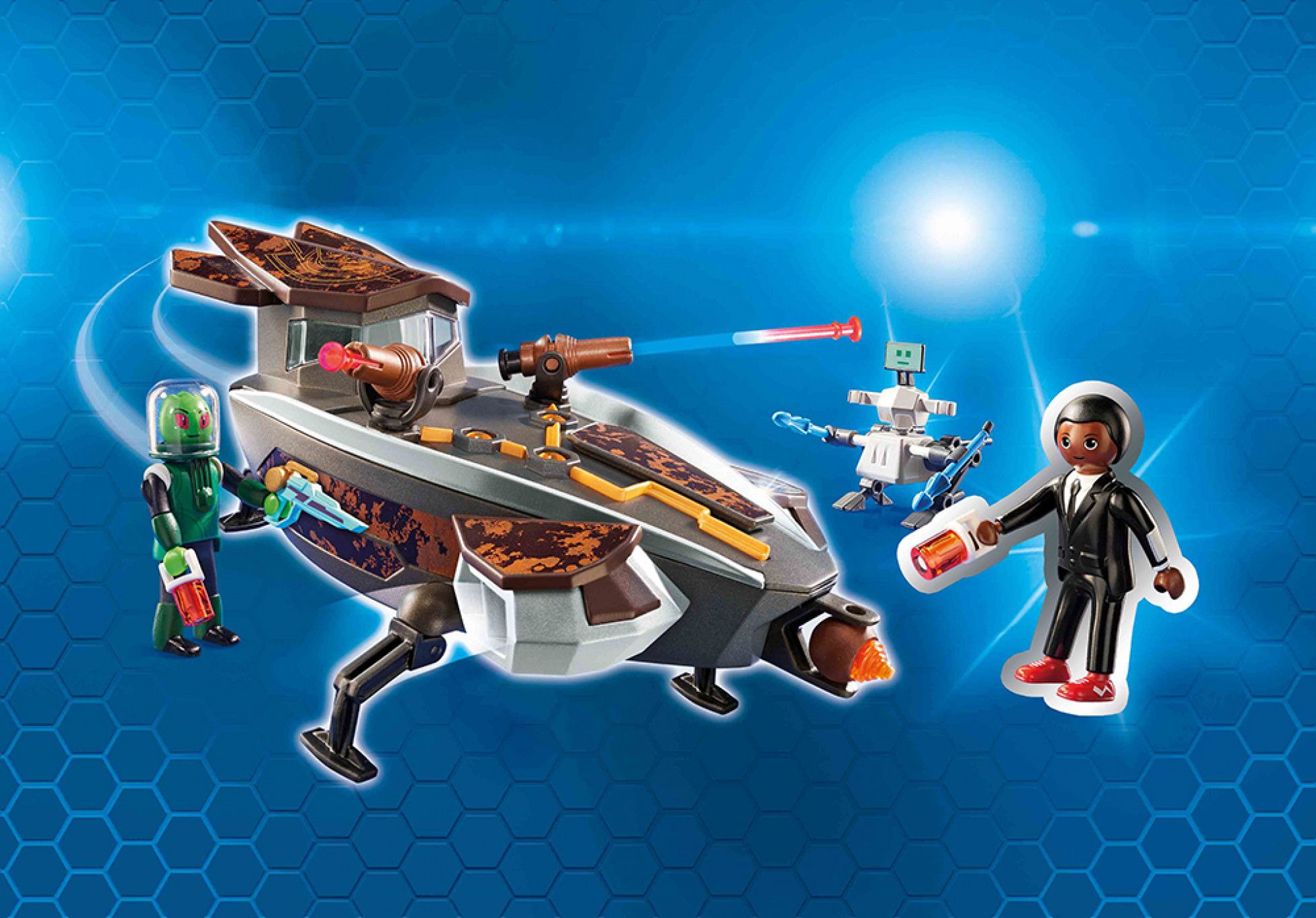 Super 4 Nava Martienilor - Playmobil 4