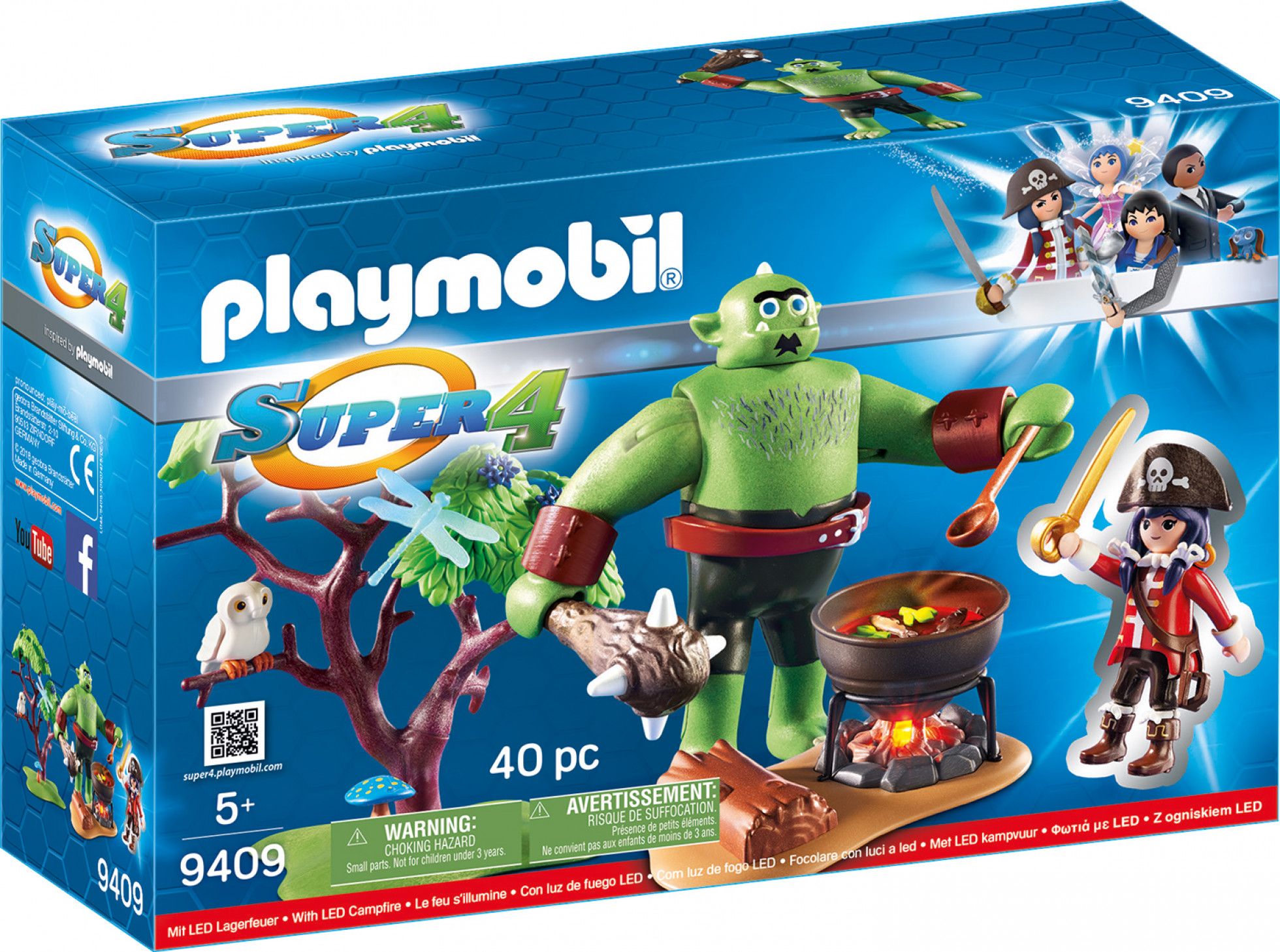Super 4 Ruby si Trol - Playmobil 1