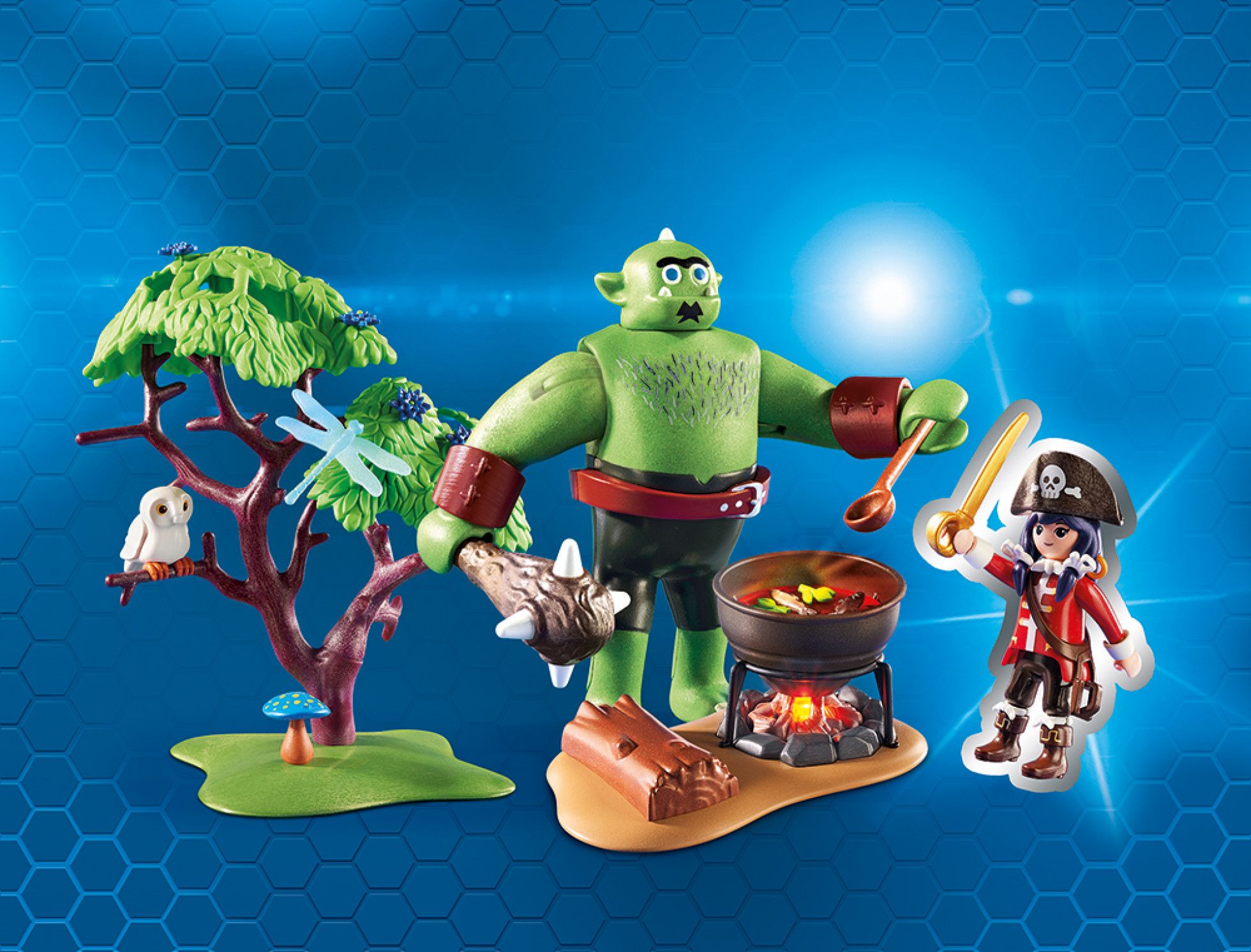 Super 4 Ruby si Trol - Playmobil 3