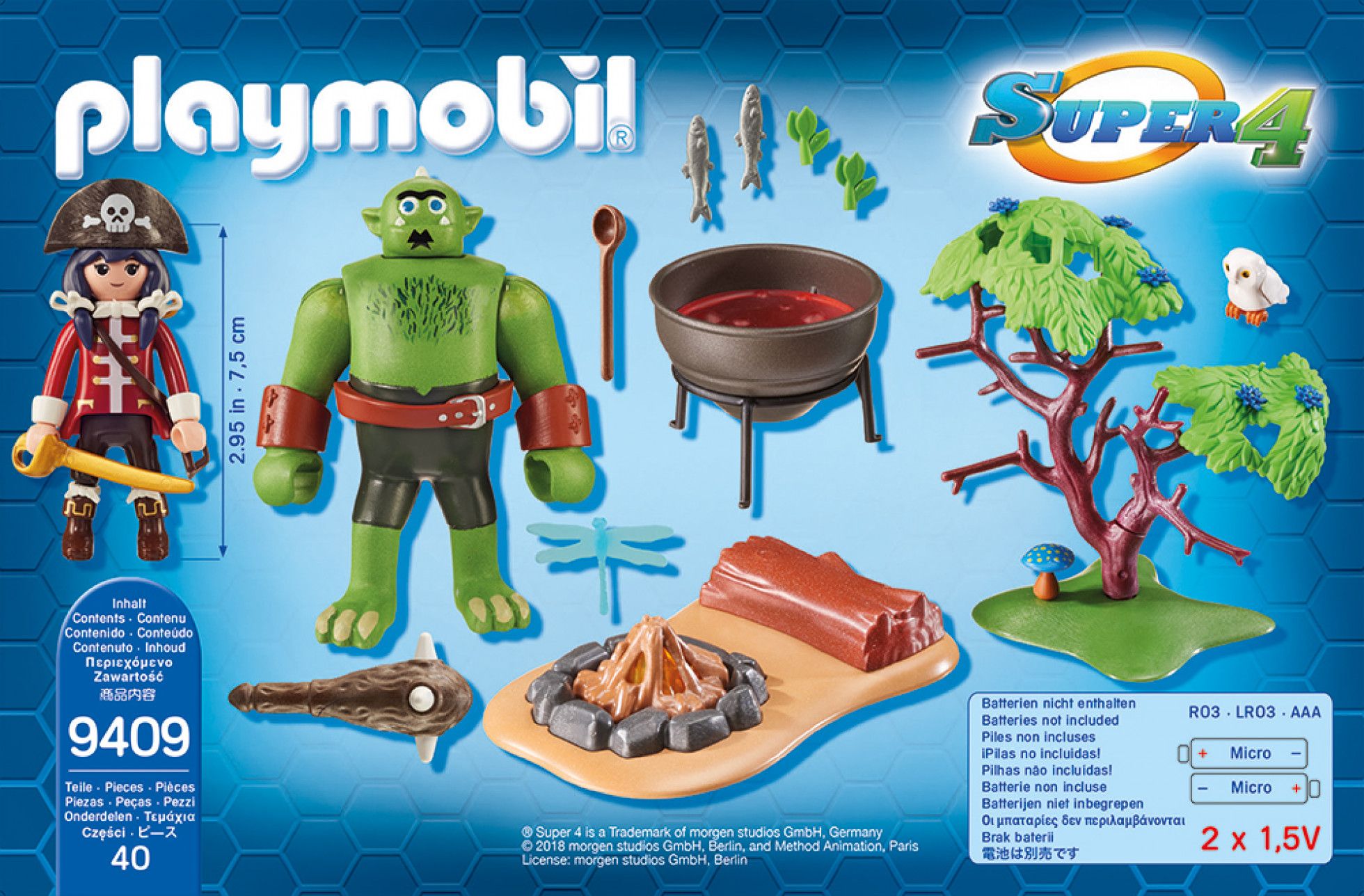 Super 4 Ruby si Trol - Playmobil 4