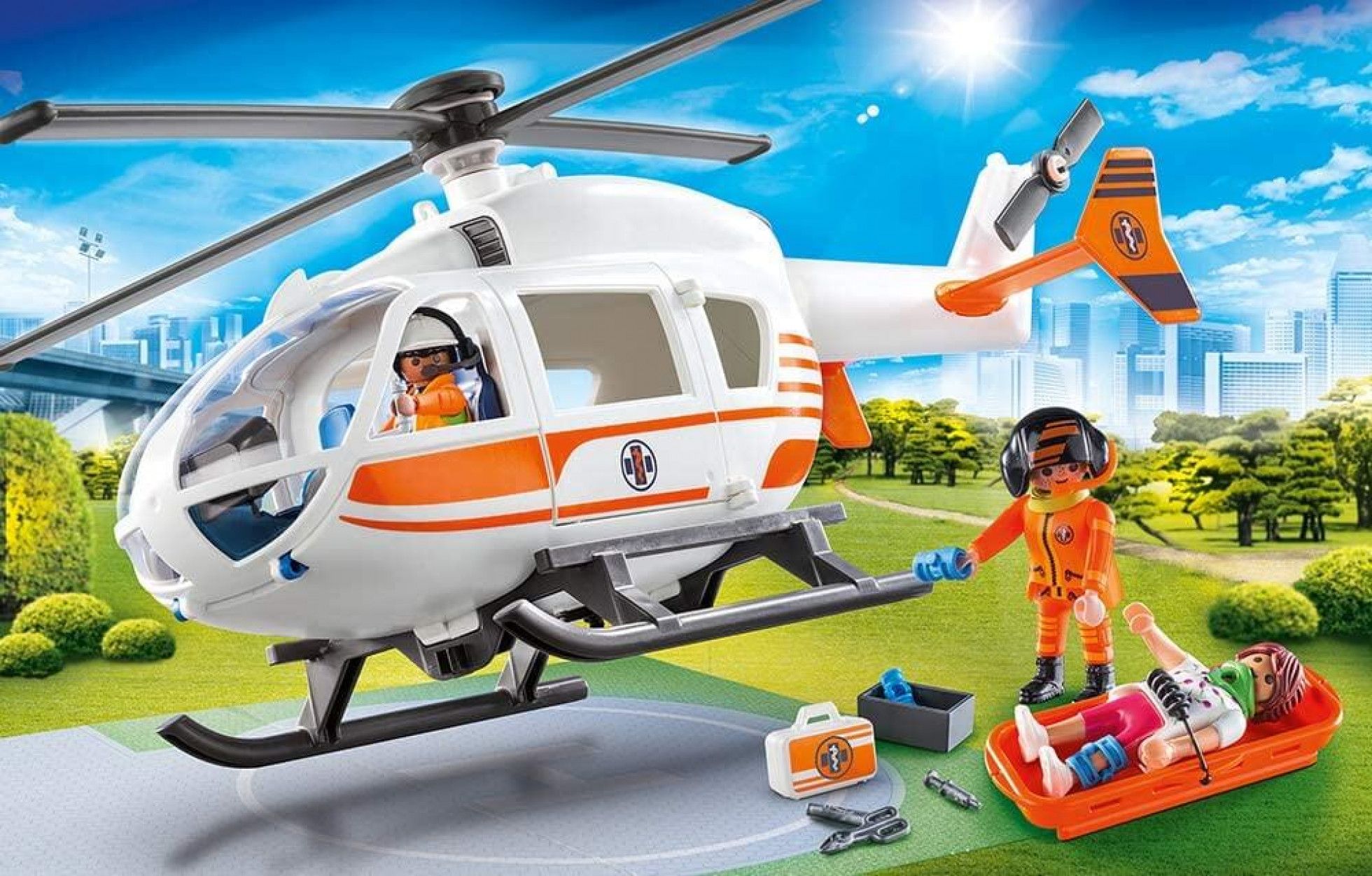 Elicopter de Salvare - Playmobil 5