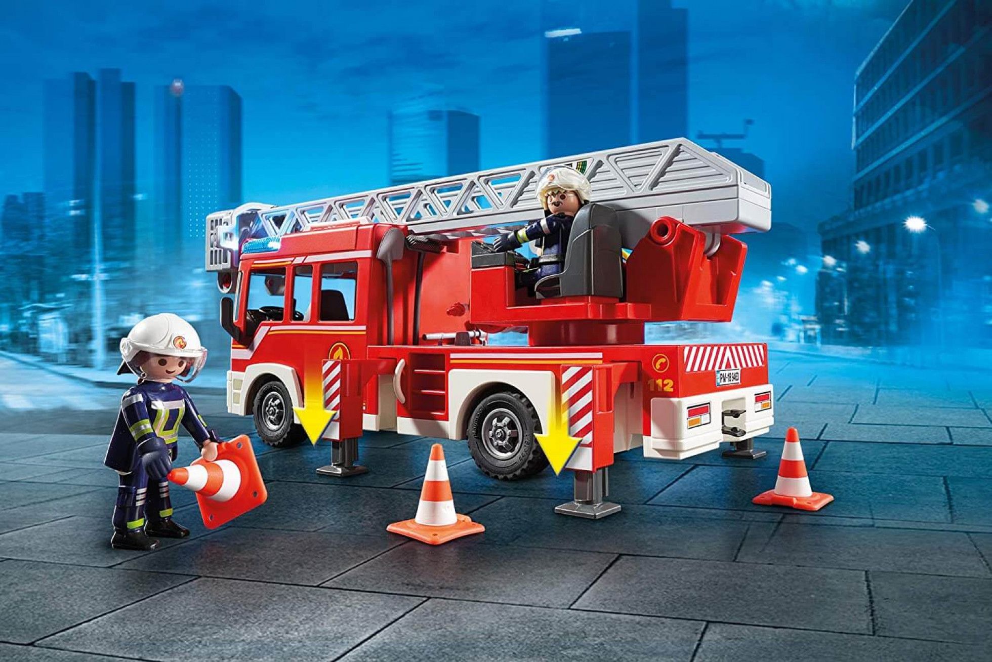 Masina de Pompieri cu Scara - Playmobil 4