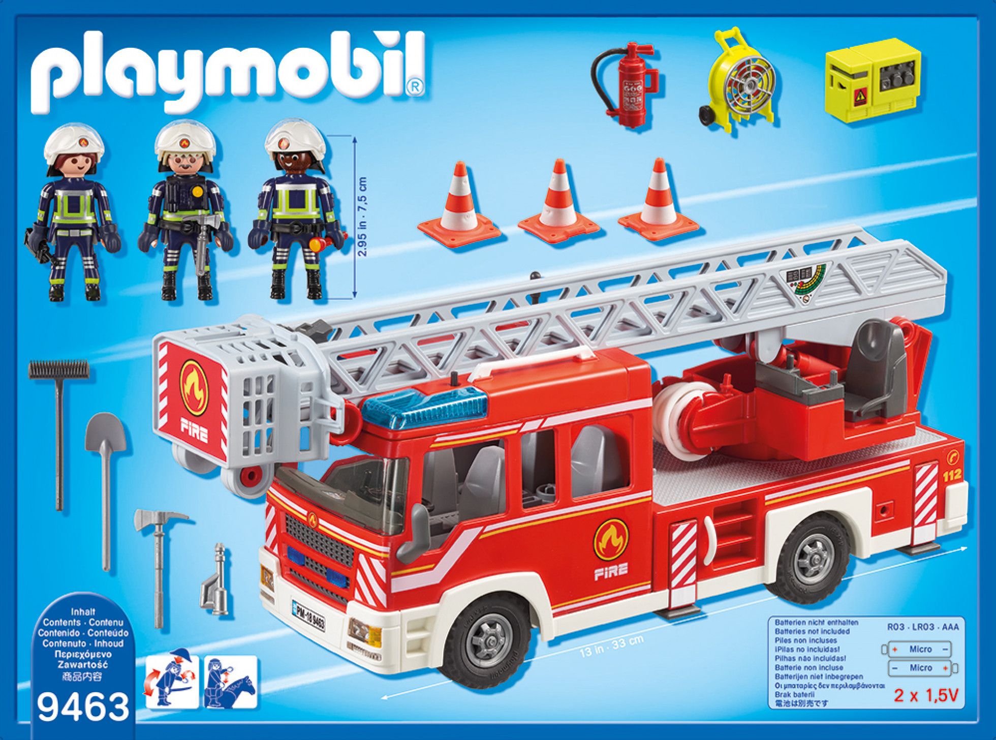 Masina de Pompieri cu Scara - Playmobil 6