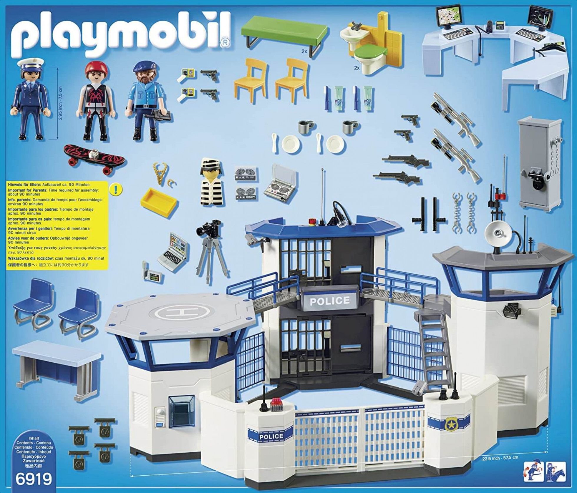 Sediu de Politie cu Inchisoare - Playmobil 8