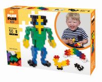 Set de constructie BIG Basicmix cu 50 de piese - Plus Plus