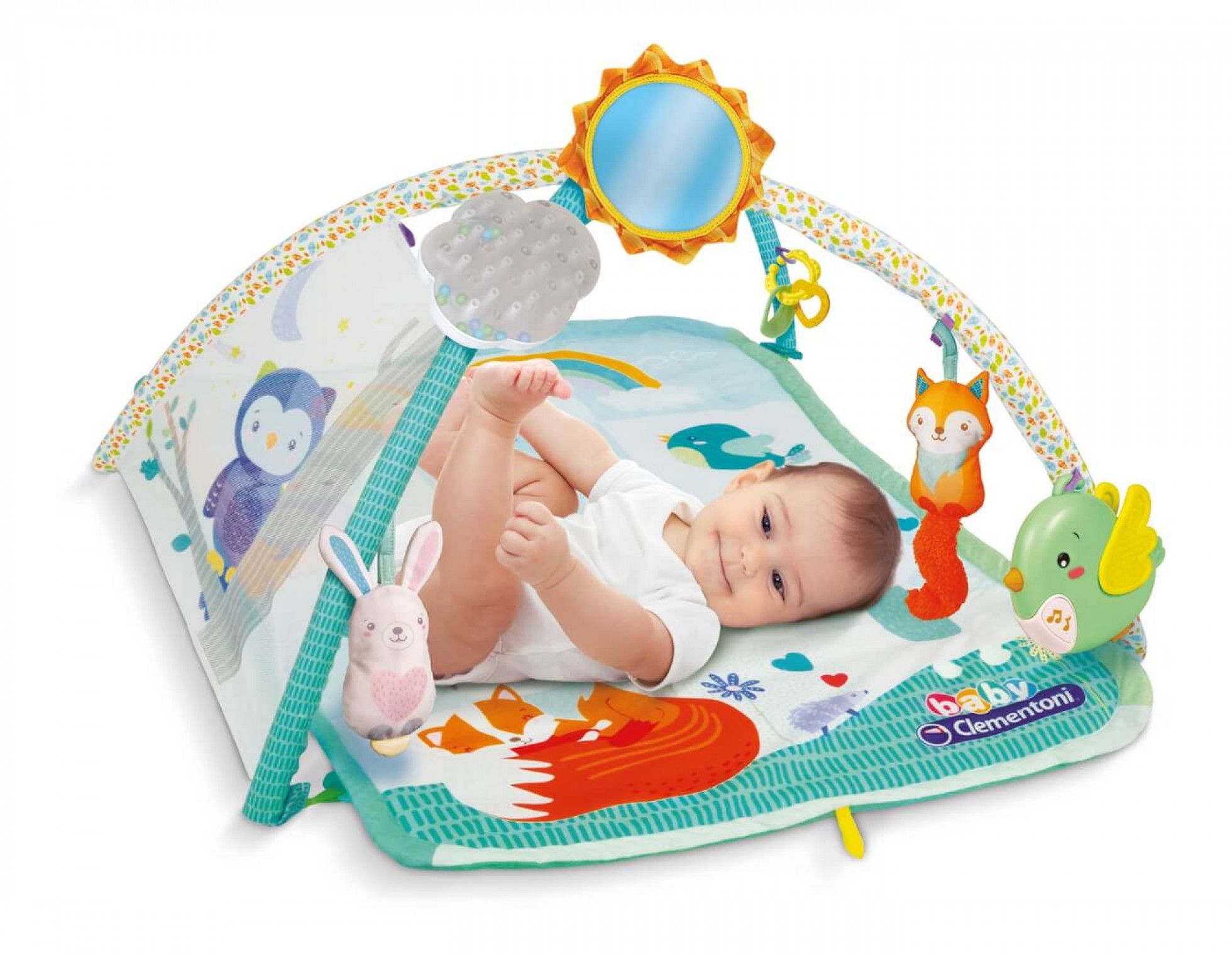 Spatiu de joaca pentru bebelusi Play With Me - Clementoni 2