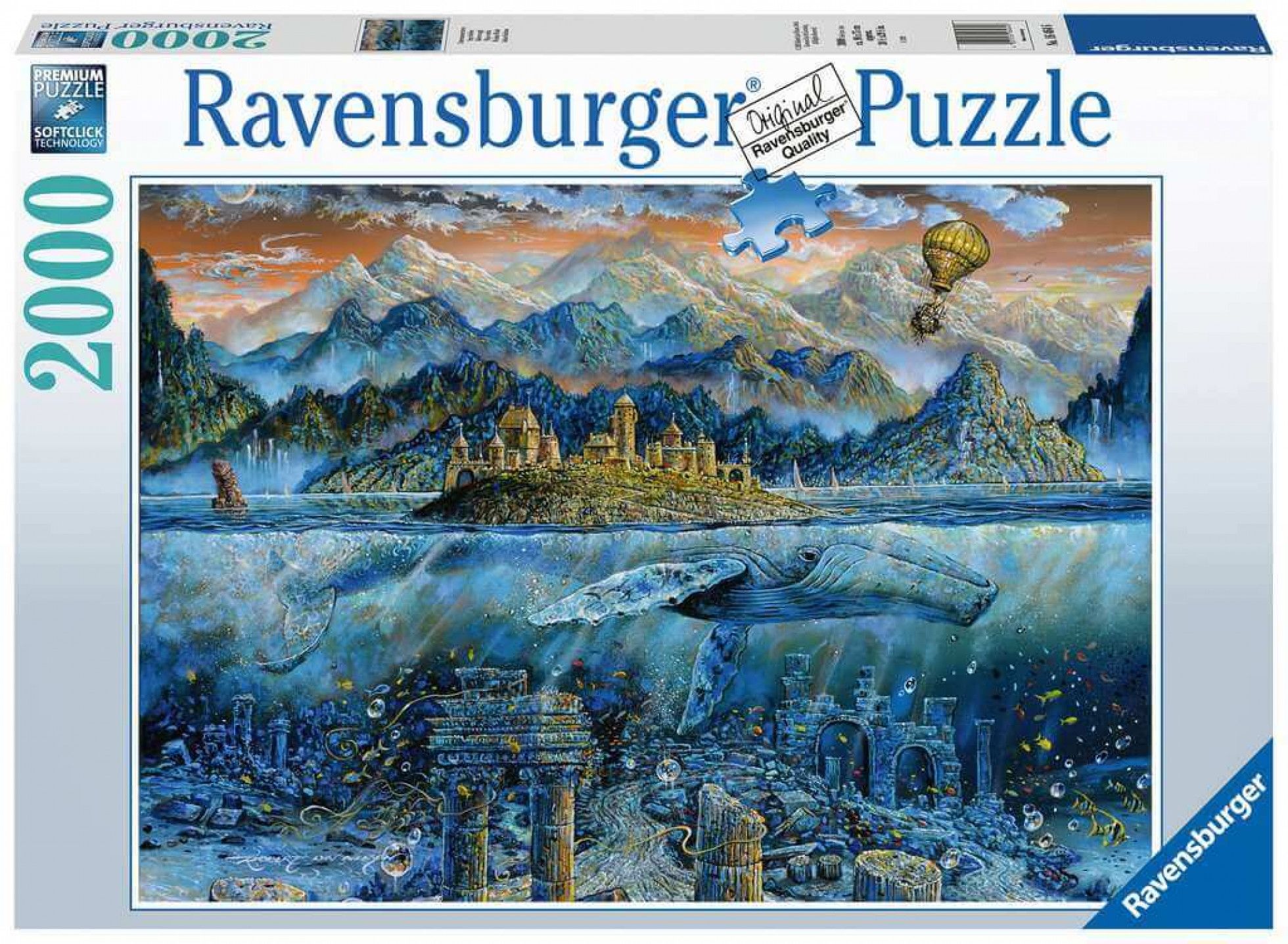 Puzzle Balena Fantastica 2000 piese - Ravensburger 1
