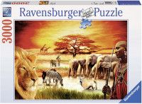 Puzzle Savana 3000 piese - Ravensburger