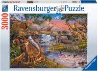 Puzzle Regatul Animalelor cu 3000 piese - Ravensburger