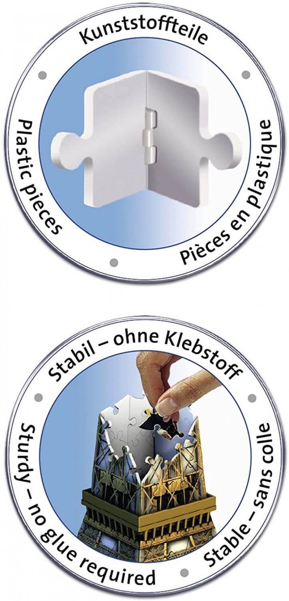 Puzzle 3D Turnul Eiffel cu 216 piese - Ravensburger 5