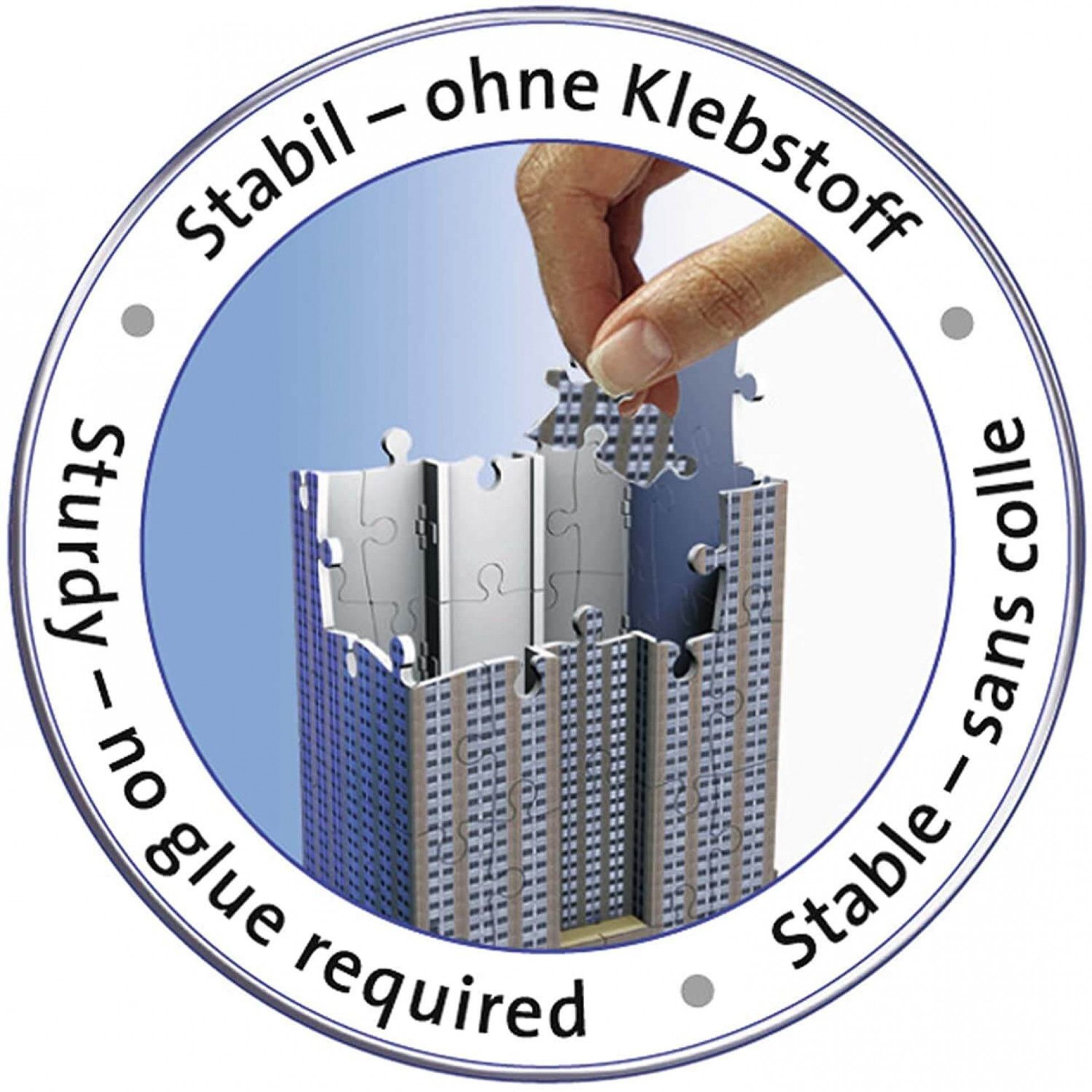 Puzzle 3D Empire State Building cu 216 piese - Ravensburger 5