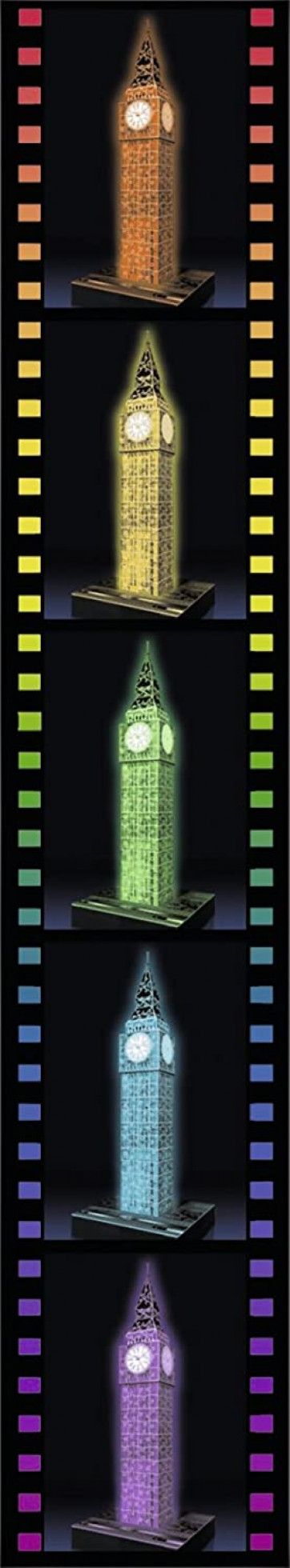 Puzzle Luminos 3D Big Ben cu 216 piese - Ravensburger 4