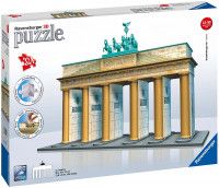 Puzzle 3D Poarta Brandenburg cu 324 piese - Ravensburger