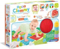 Set covorase senzoriale cu 8 cuburi moi Clemmy - Clementoni