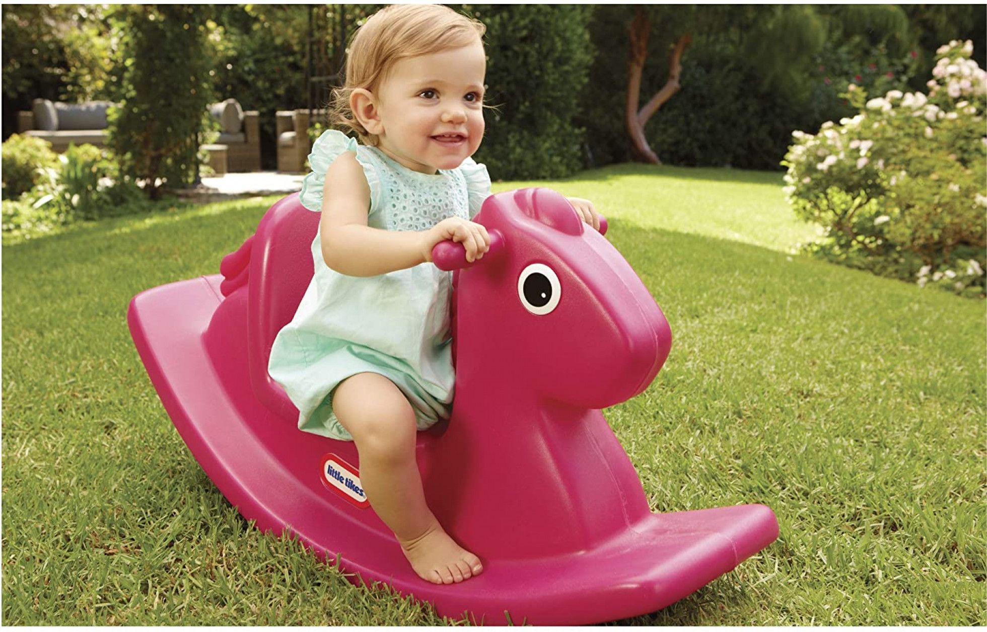 Balansoar Calut roz - Little Tikes 5