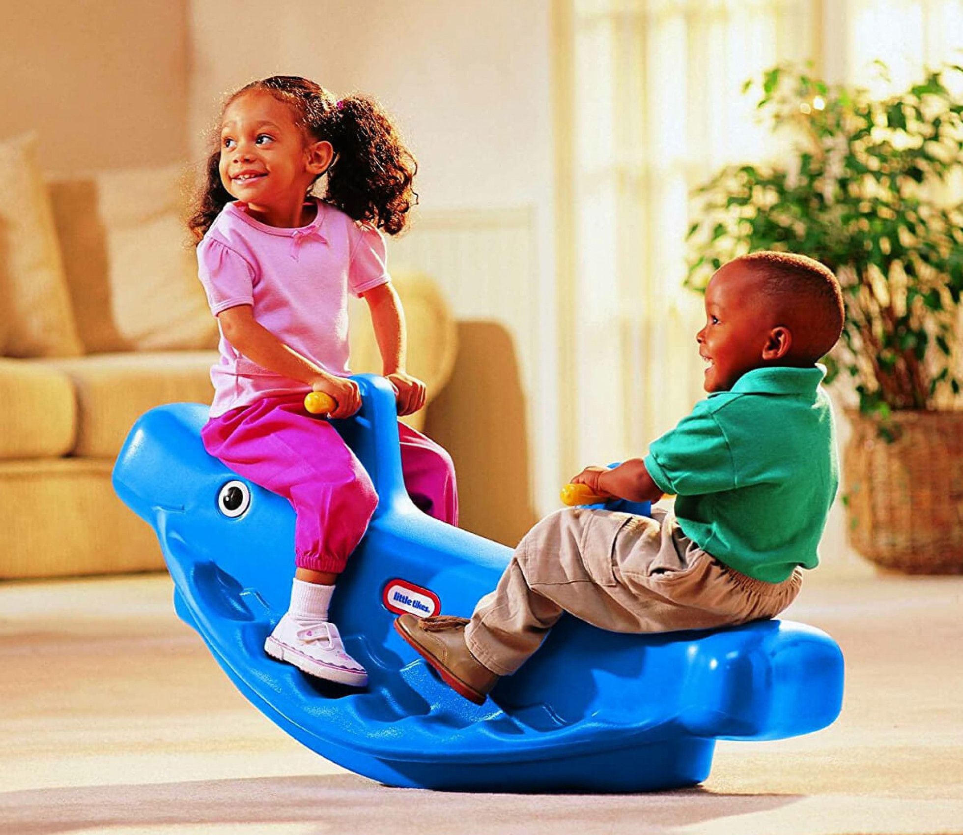 Balansoar dublu Balena - Little Tikes 5