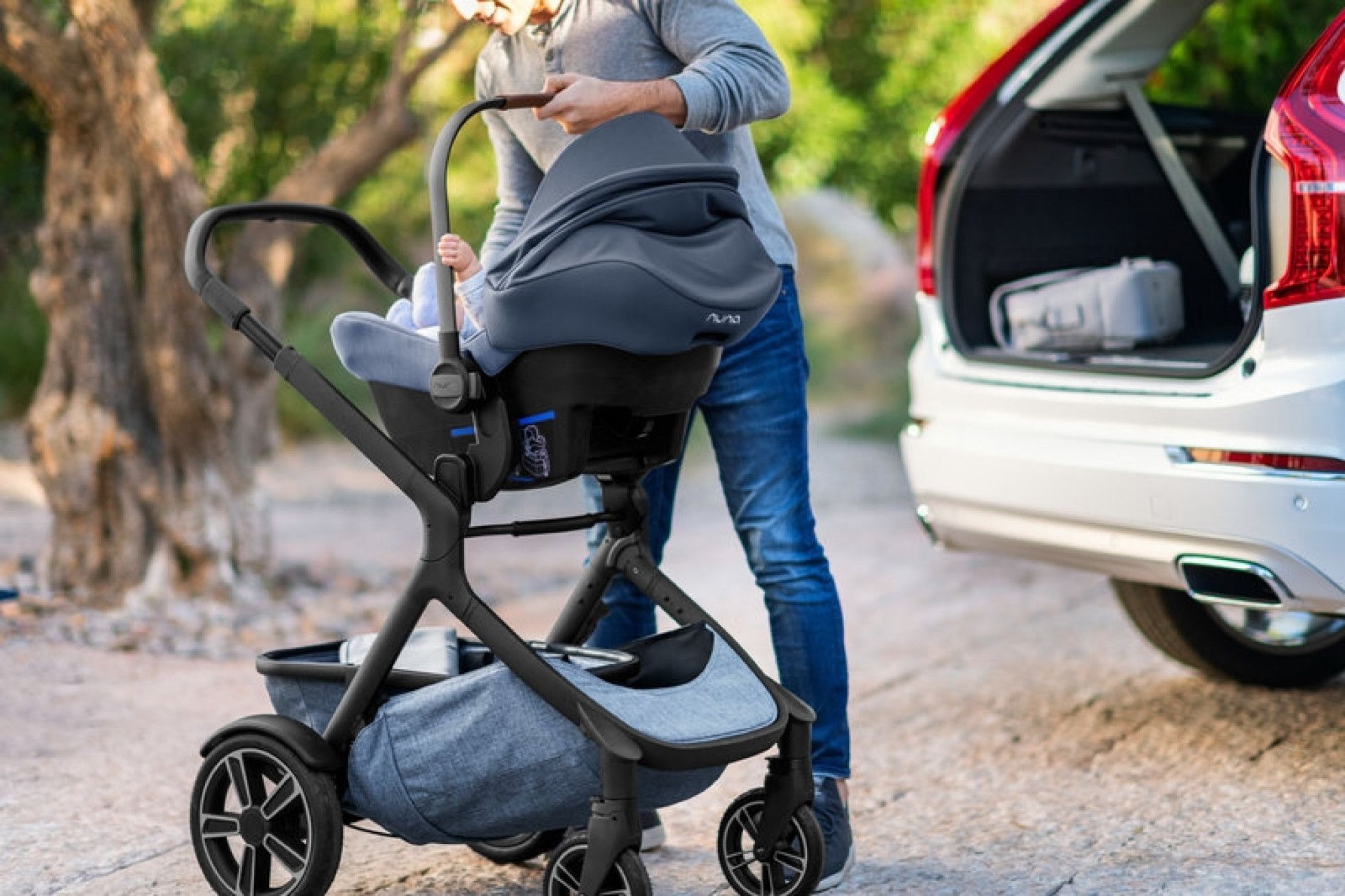 Scoica auto Pipa Lite Aspen + baza isofix, 0-13 kg - Nuna 5