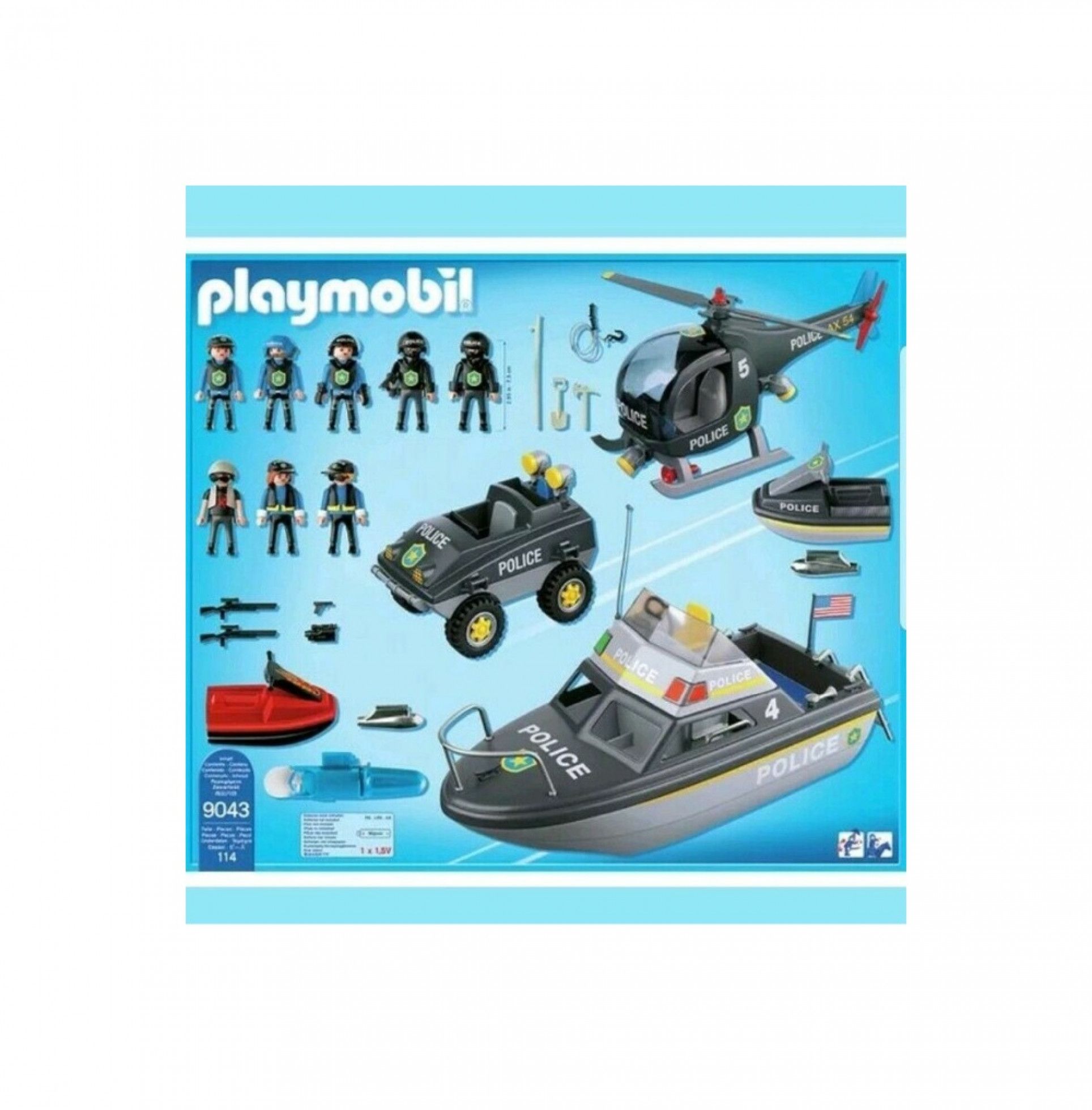 Set vechicule de politie - Playmobil 3