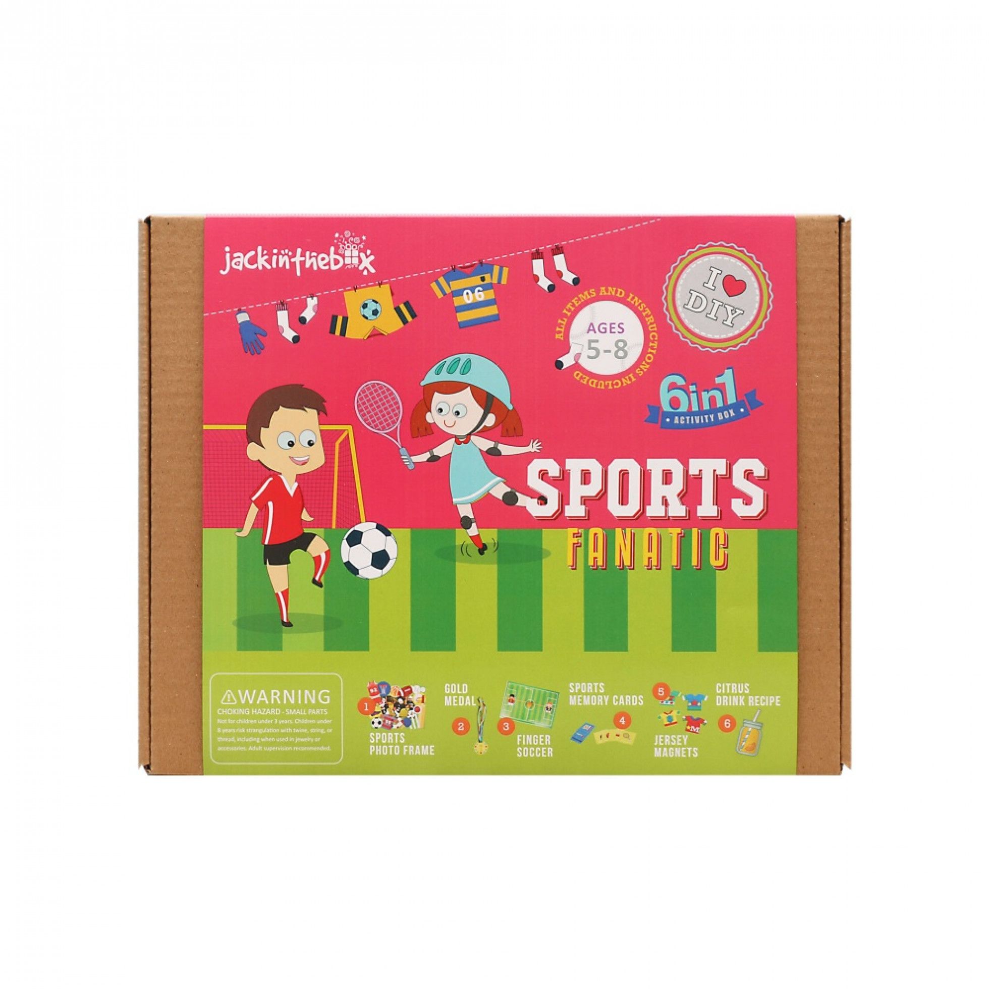 Kit de creatie 6-in-1 Sports Fanatic - Jack In The Box 1