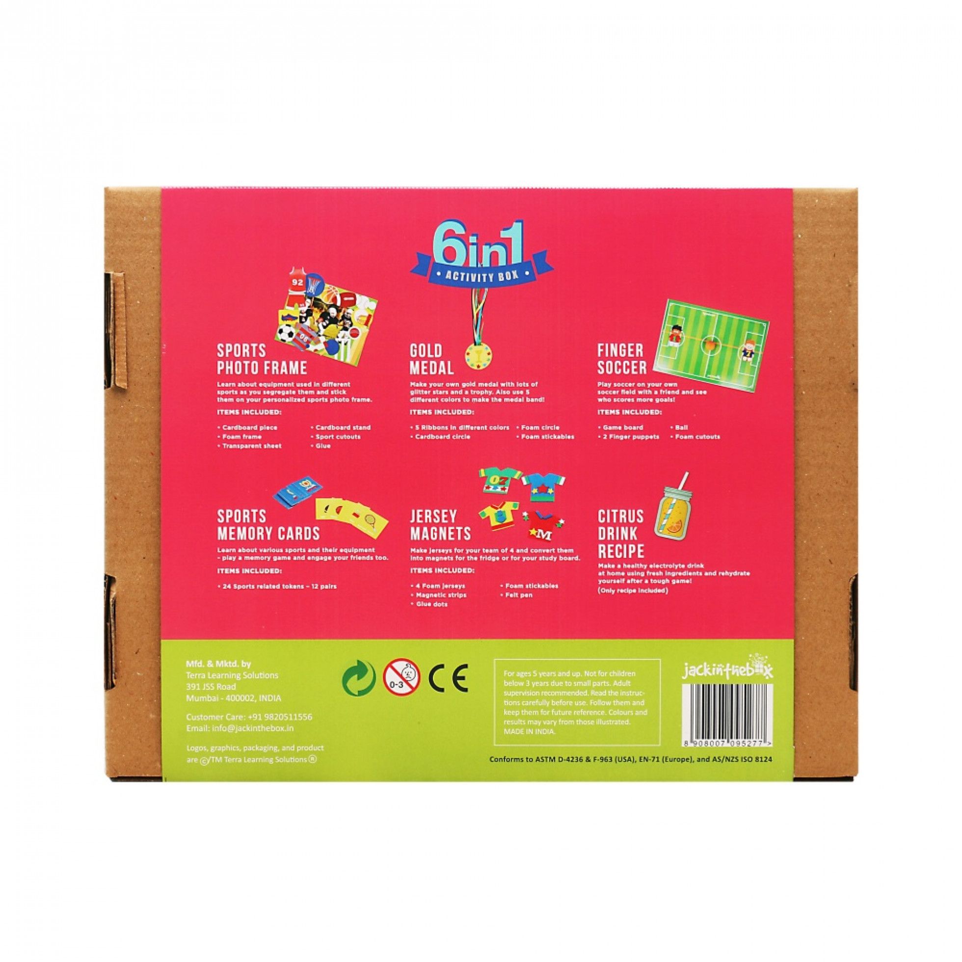Kit de creatie 6-in-1 Sports Fanatic - Jack In The Box 2