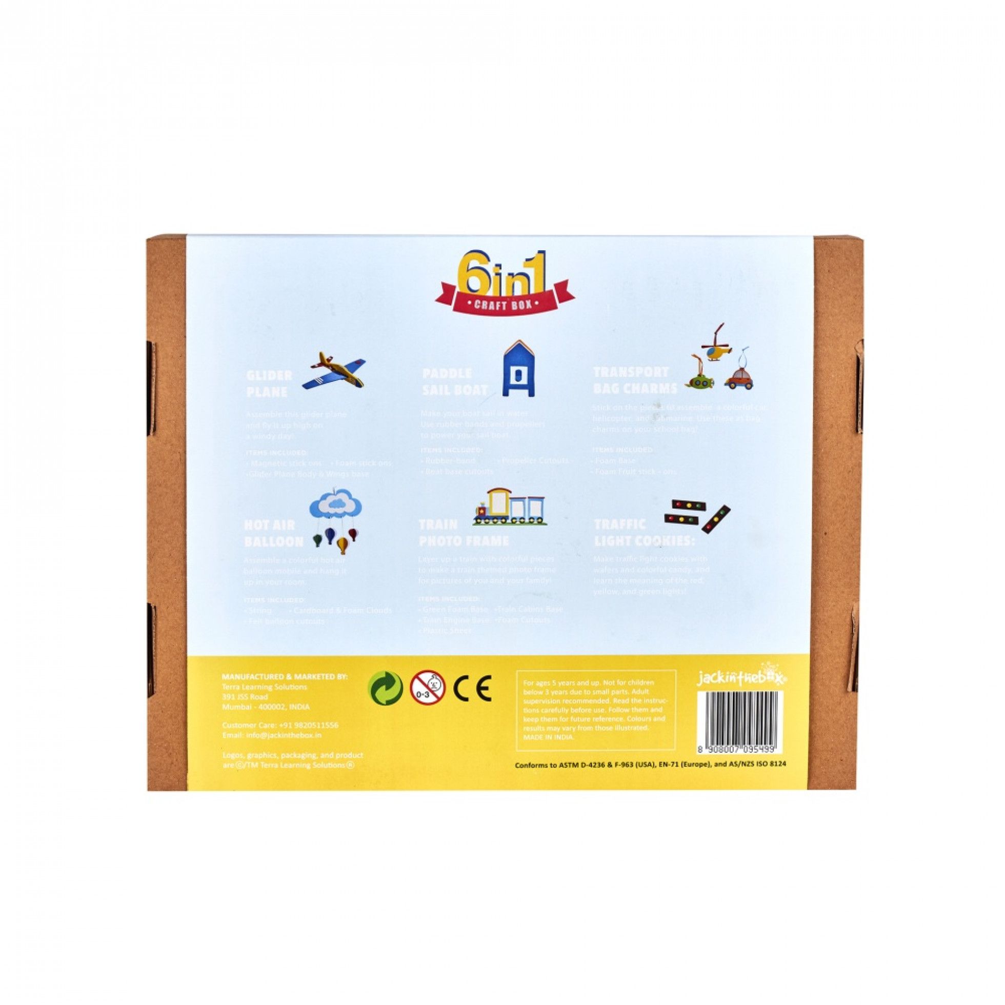 Kit de creatie 6in1 Things That Go - Jack In The Box 2
